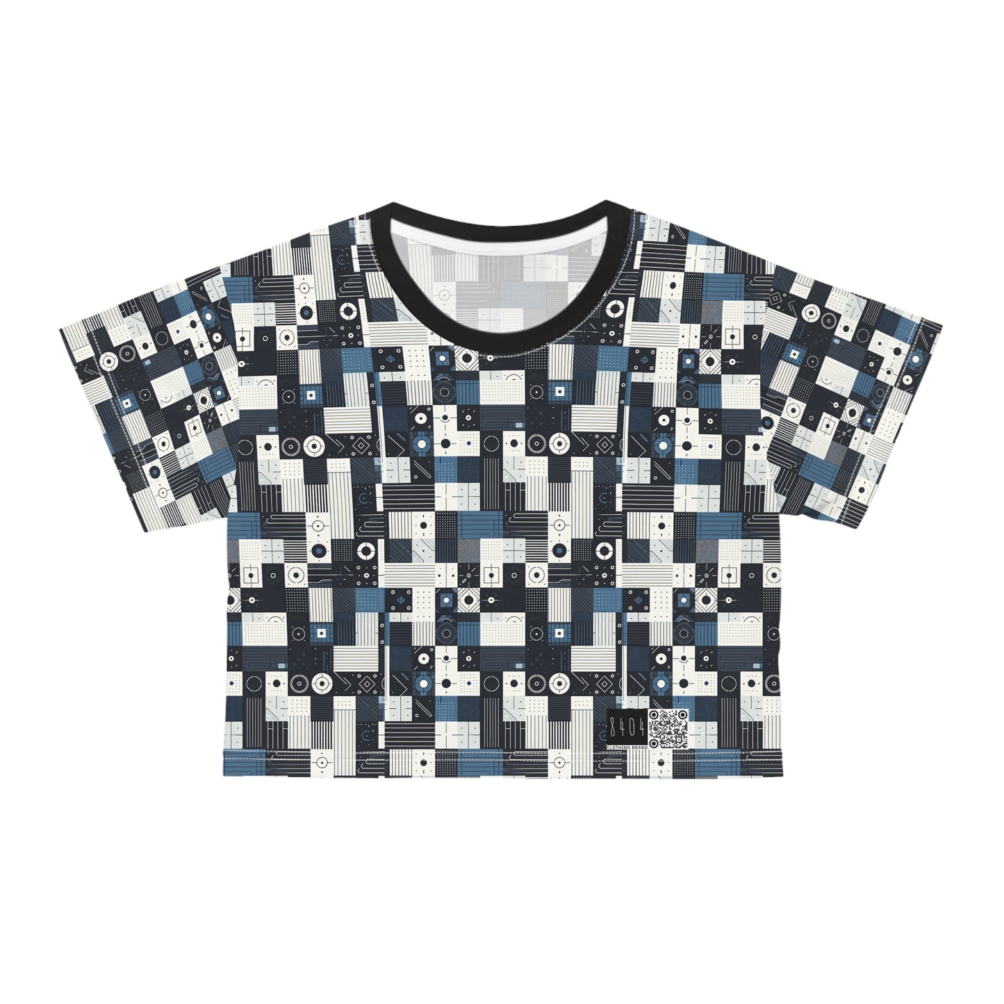 Minimalist Athleisure Minimalist Tech Crop Tee - 8404 Design-39