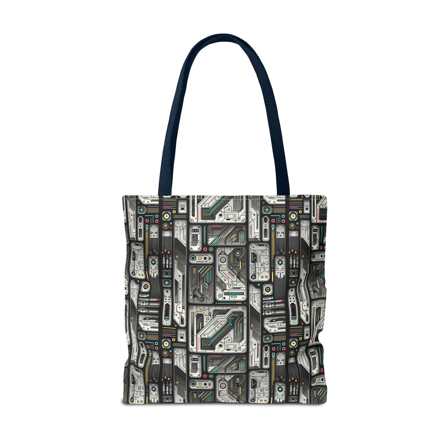 Tech Utility Gear Tech-Forward Minimalism Tote Bag - 8404 Design-45