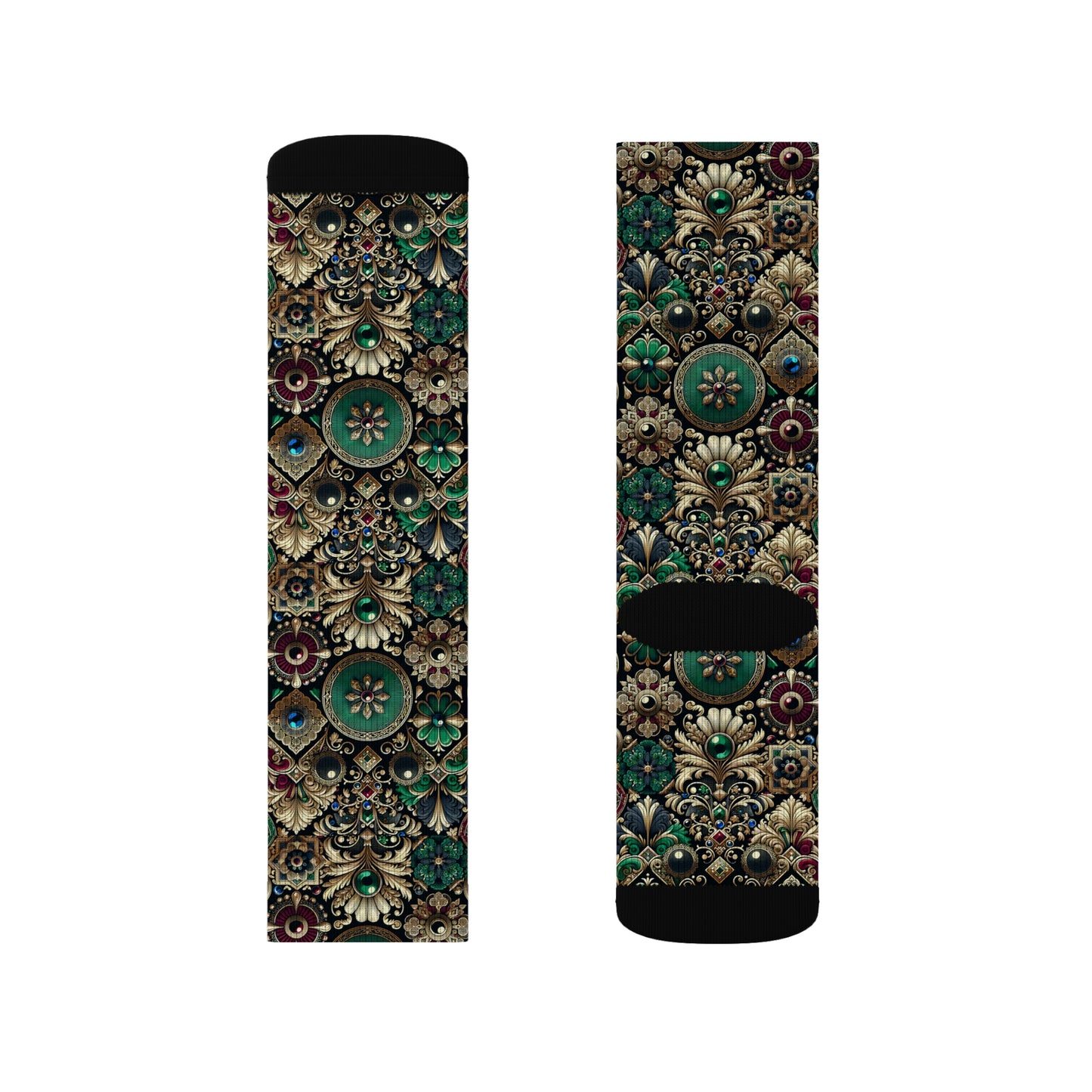 Neo-Dandyism Modern Dandy Streetwear Sublimation Socks - 8404 Design-54
