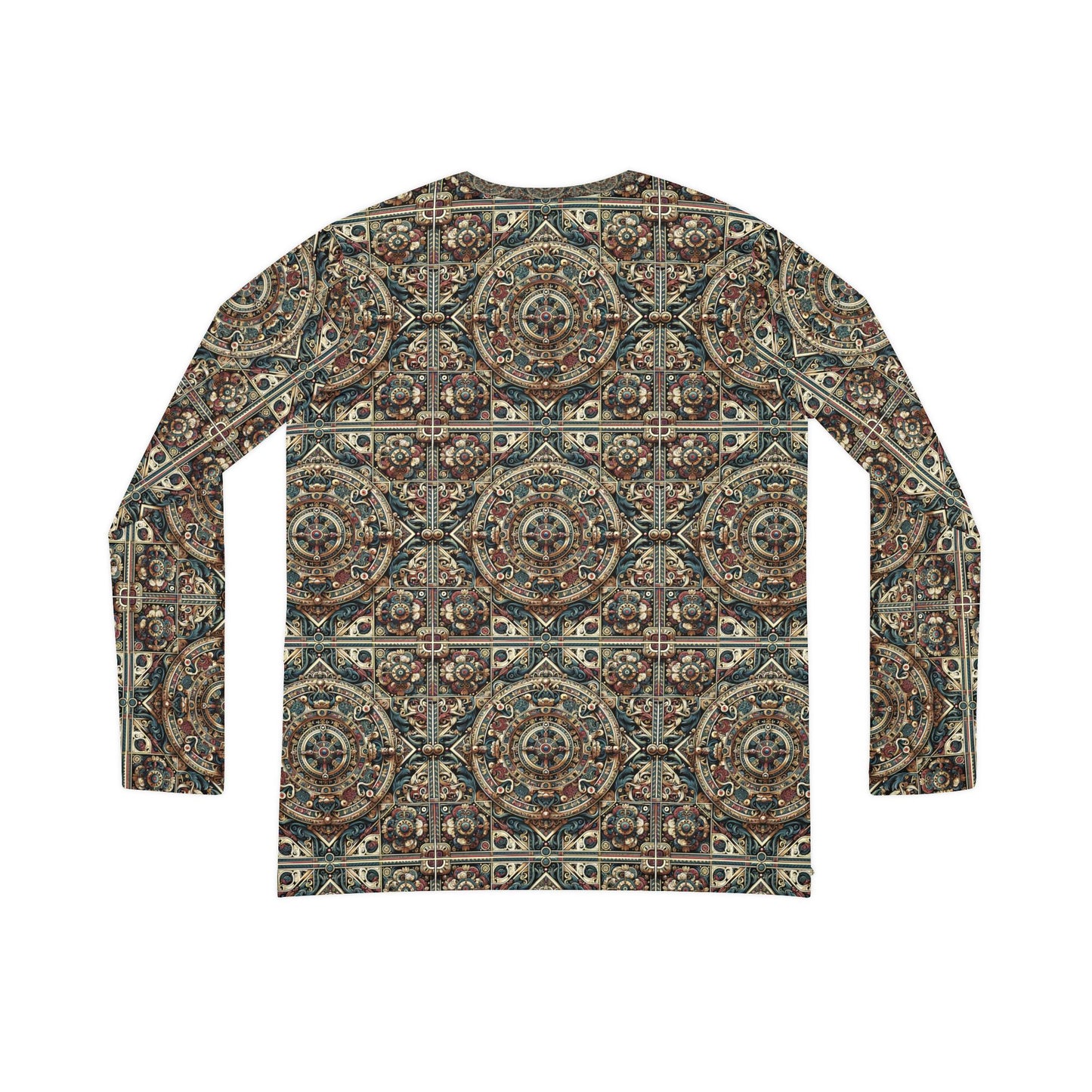 Urban Renaissance Historical Fusion With Street Edge Women's Long Sleeve V-Neck Shirt - 8404 Design-57