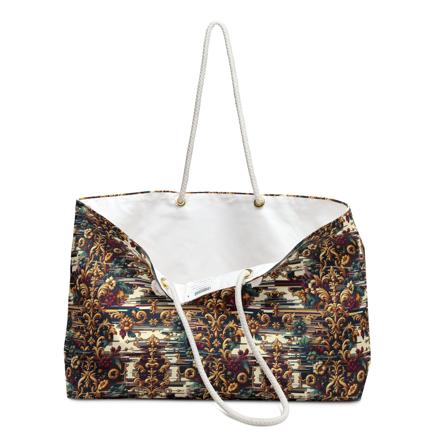 Digital Renaissance Modern Baroque Fusion Weekender Bag - 8404 Design-63