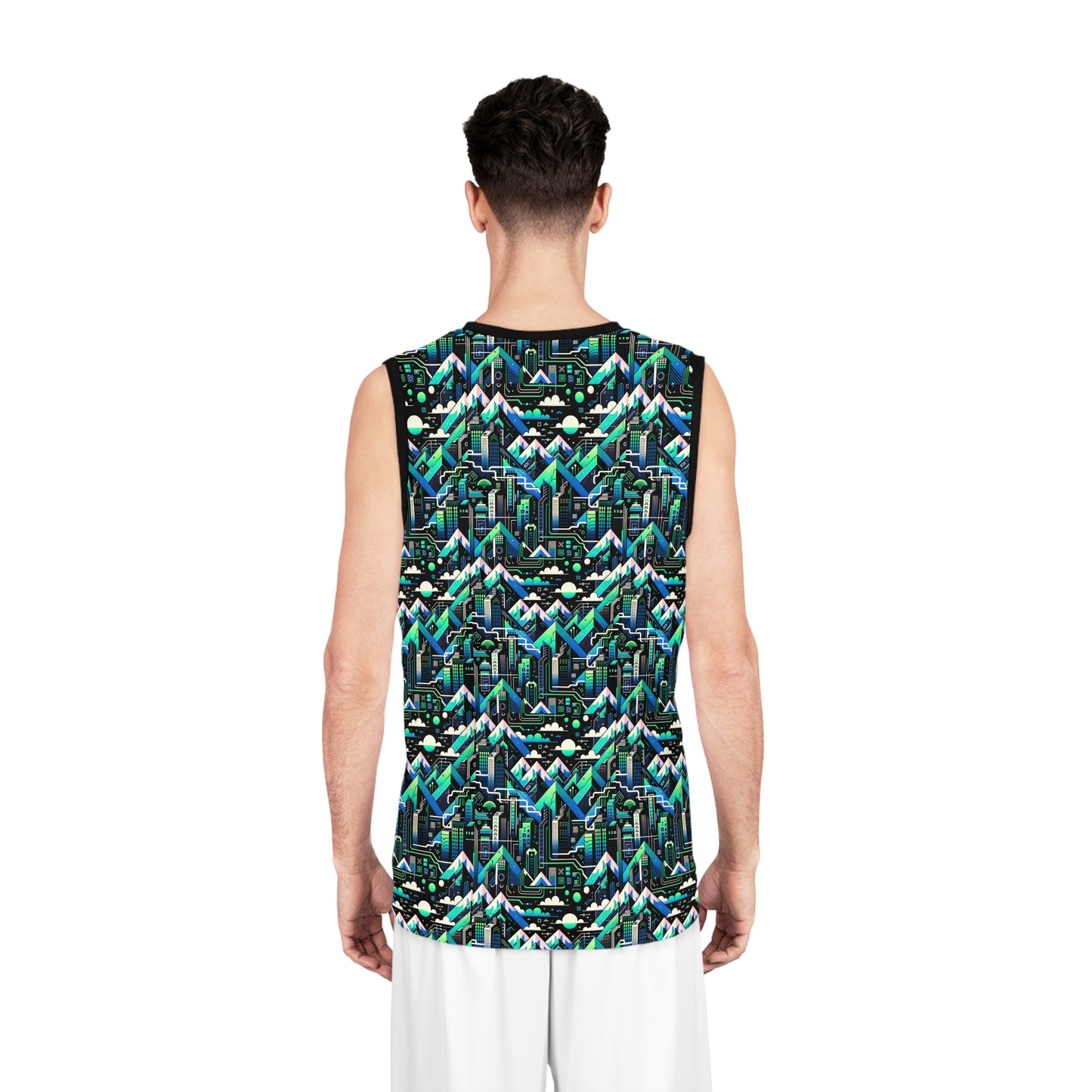Digital Adventure Graphics Digital Explorer Basketball Jersey - 8404 Design-55