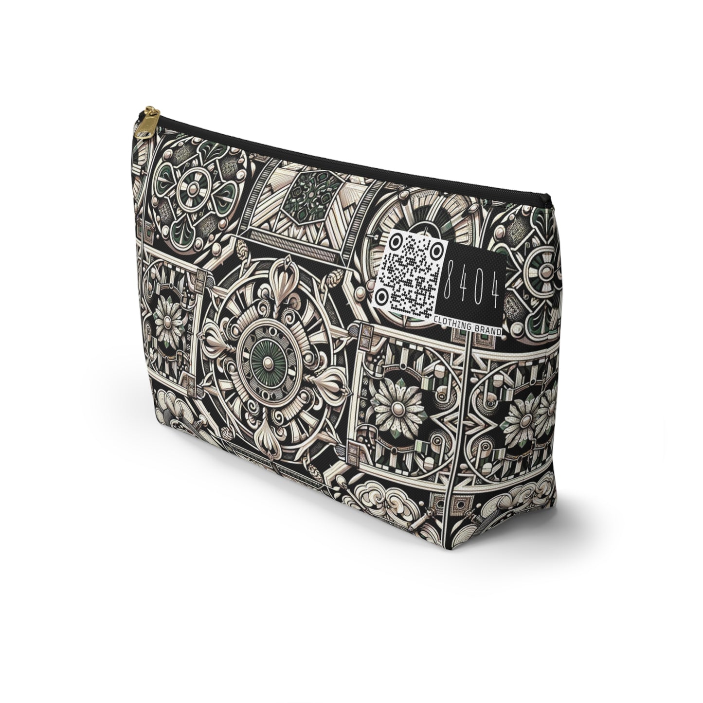 Cyber Garden Party Tech Garden Extravaganza Accessory Pouch W T-Bottom - 8404 Design-45
