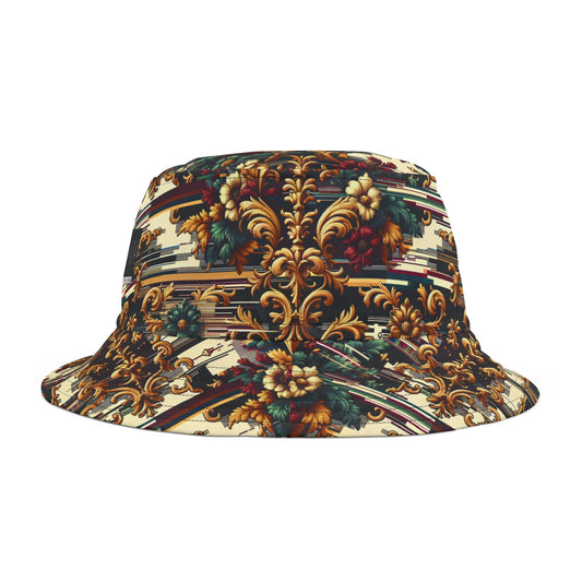Digital Renaissance Modern Baroque Fusion Bucket Hat - 8404 Design-63
