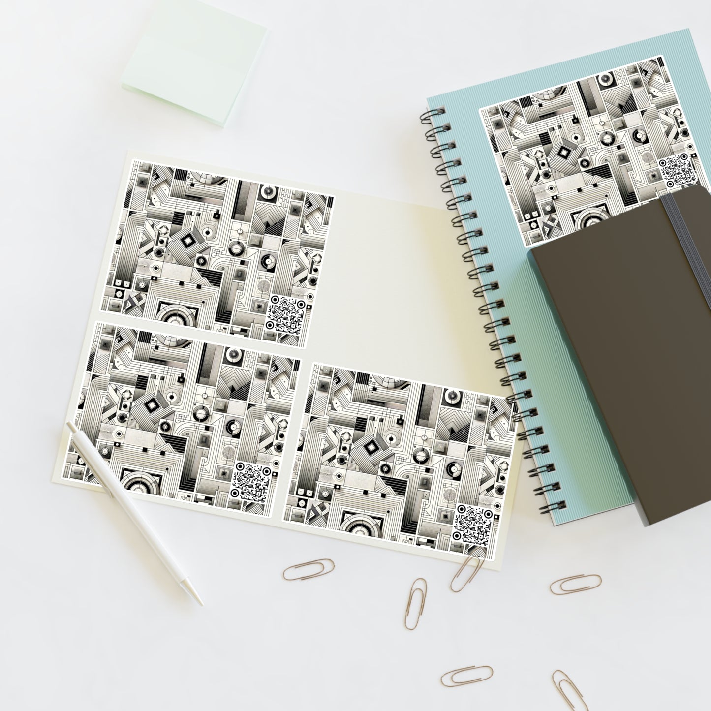 Tech Minimalism Minimalist Tech Sticker Sheets - 8404 Design-48