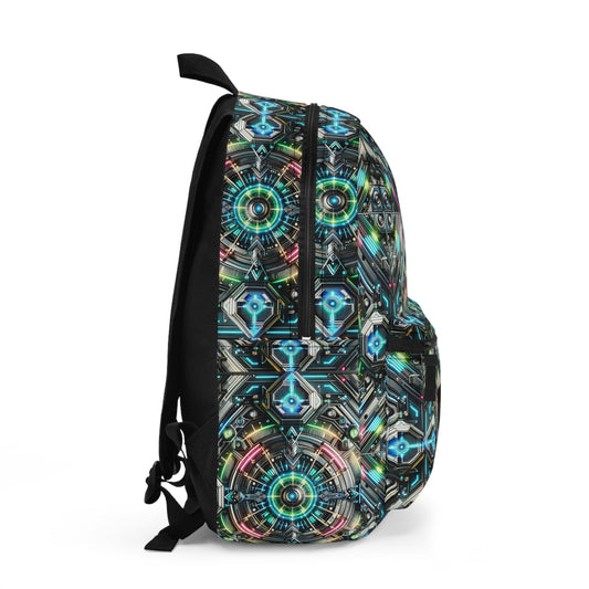 Tech-Infused Futurism Futuristic Tech Backpack - 8404 Design-53