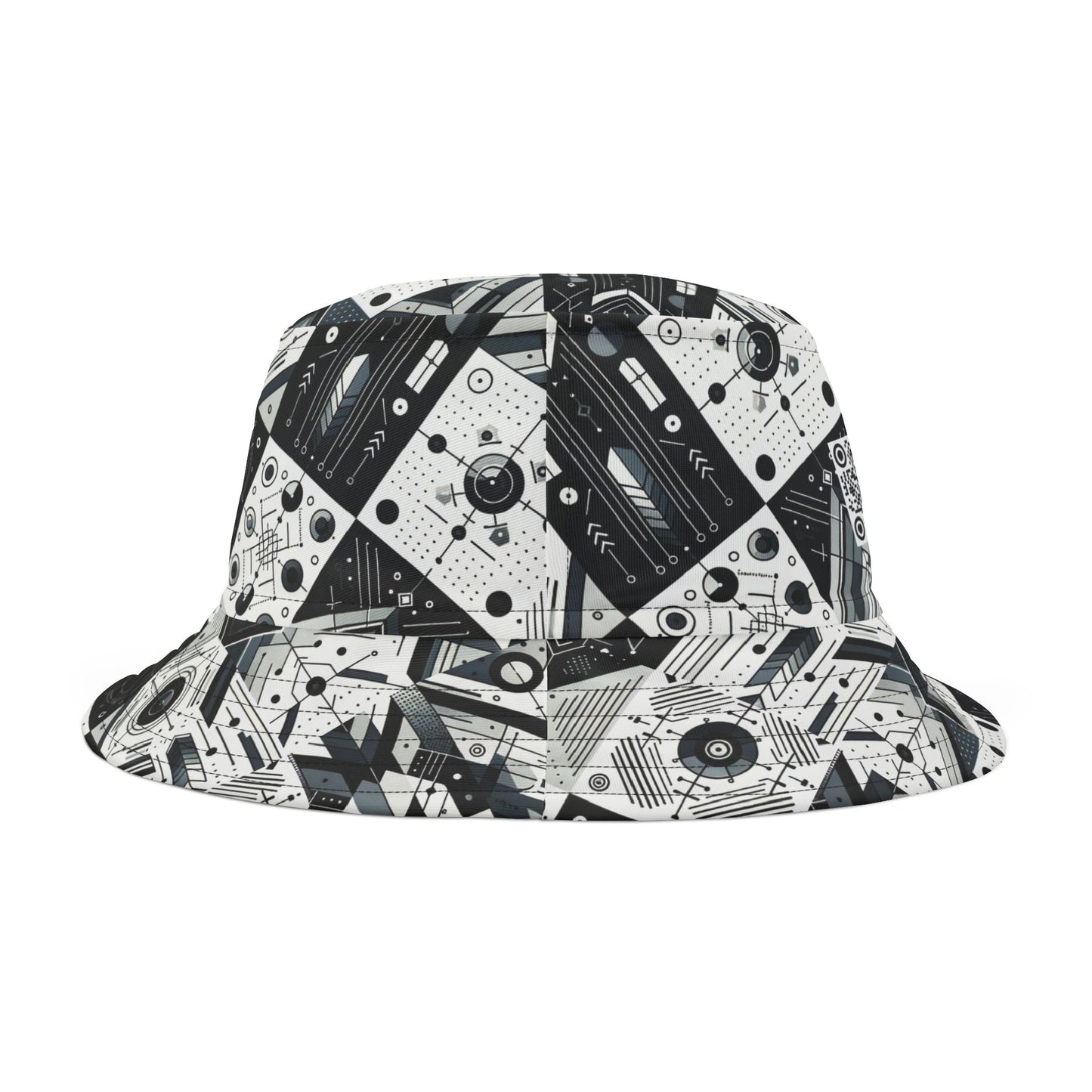 Digital Minimalism Minimalist Tech Bucket Hat - 8404 Design-50