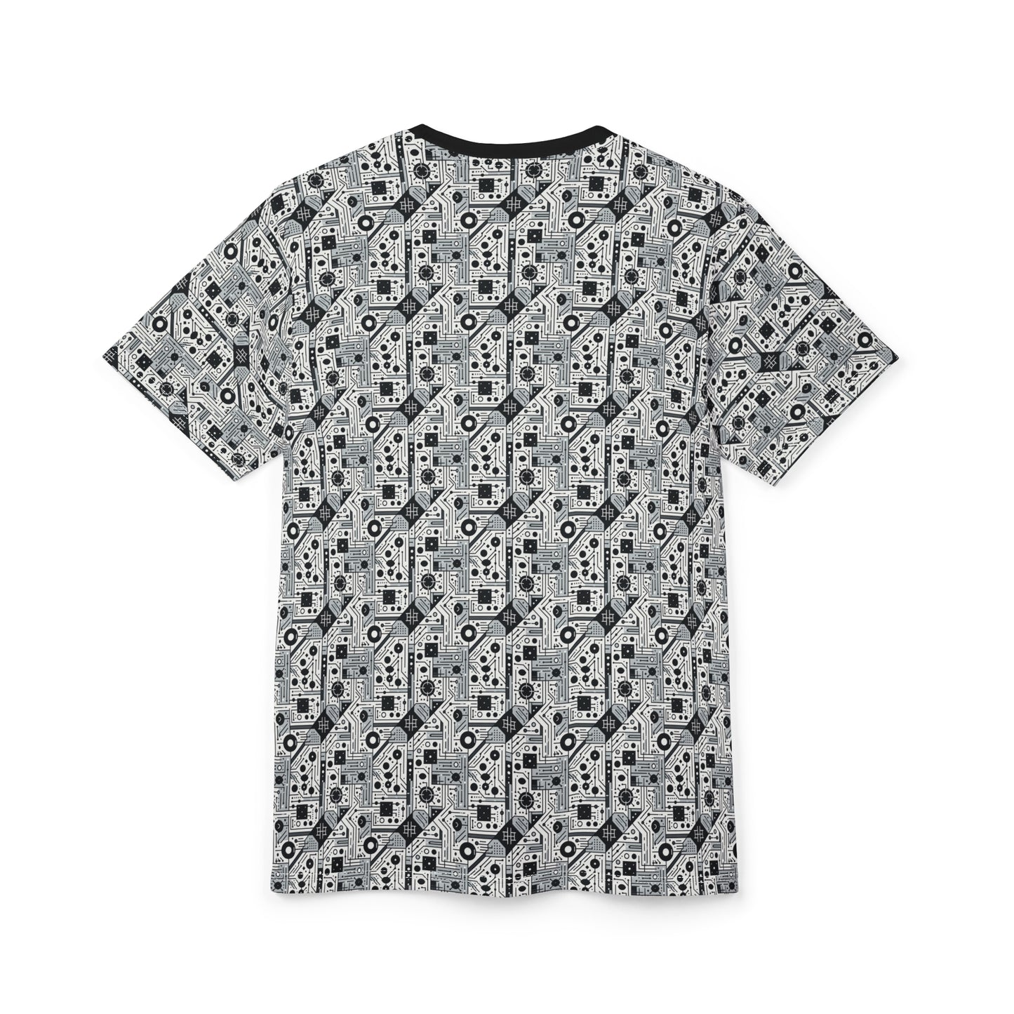 Digital Minimalism Minimalist Tech Unisex Cut & Sew Tee - 8404 Design-48