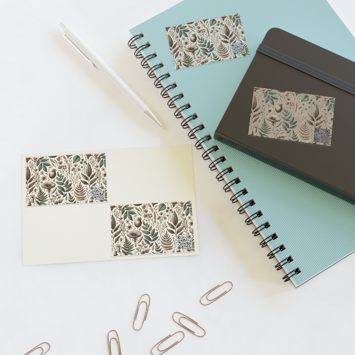 Sustainable Streetwear Modern Eco-Conscious Sticker Sheets - 8404 Design-57