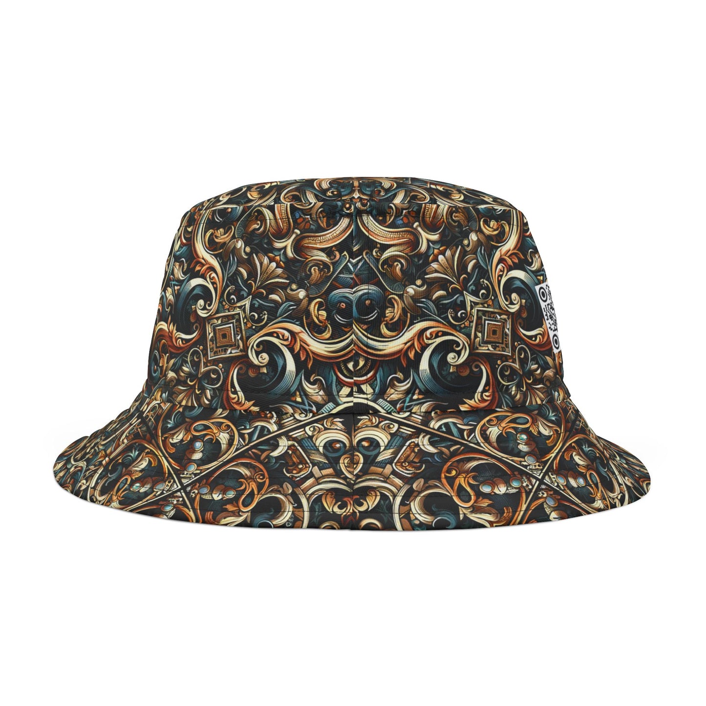 Urban Renaissance Historical Fusion With Street Edge Bucket Hat - 8404 Design-59