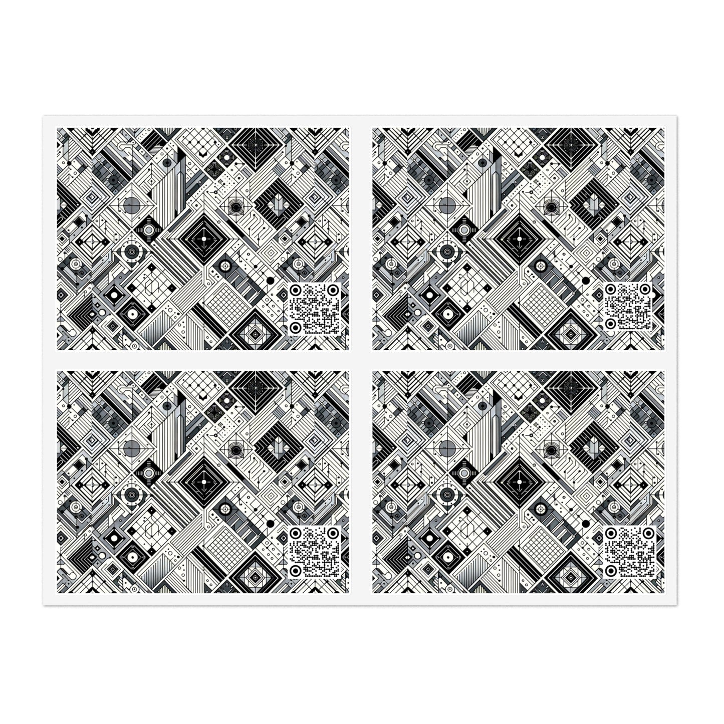 Digital Minimalism Minimalist Tech Sticker Sheets - 8404 Design-40