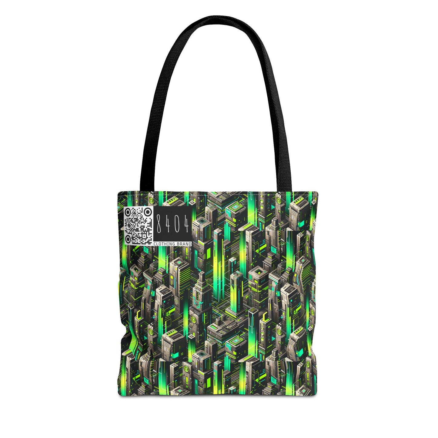 Digital Rebellion Tech-Forward Streetwear Tote Bag - 8404 Design-63