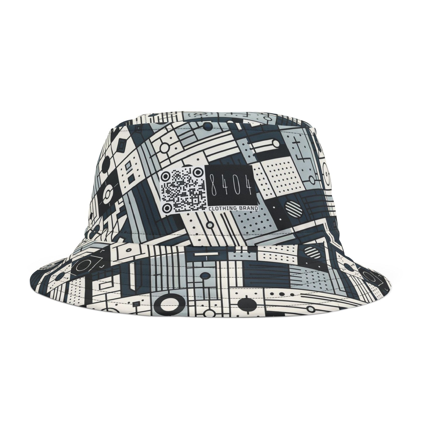 Digital Minimalism Minimalist Tech Bucket Hat - 8404 Design-49