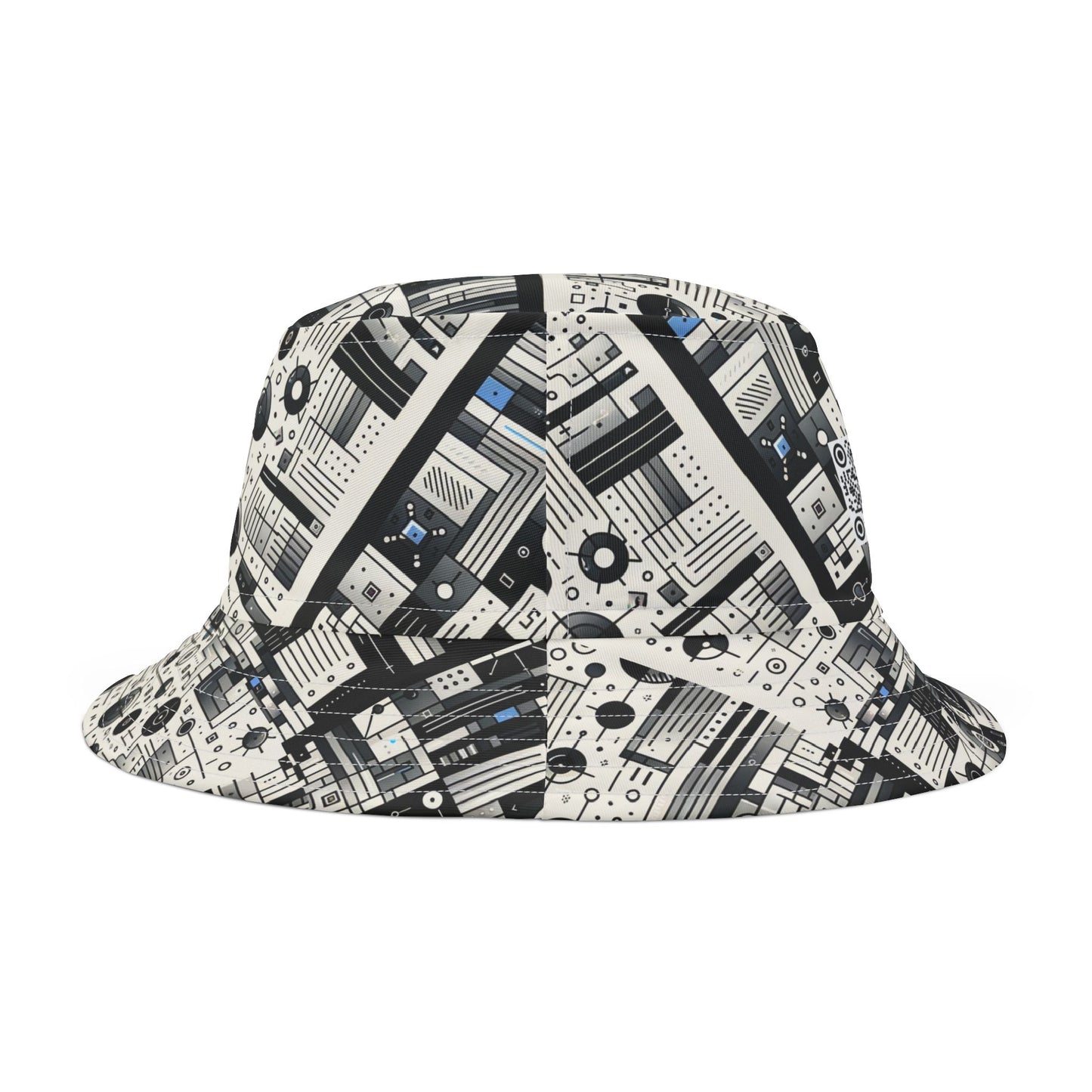 Digital Minimalism Minimalist Tech Bucket Hat - 8404 Design-66