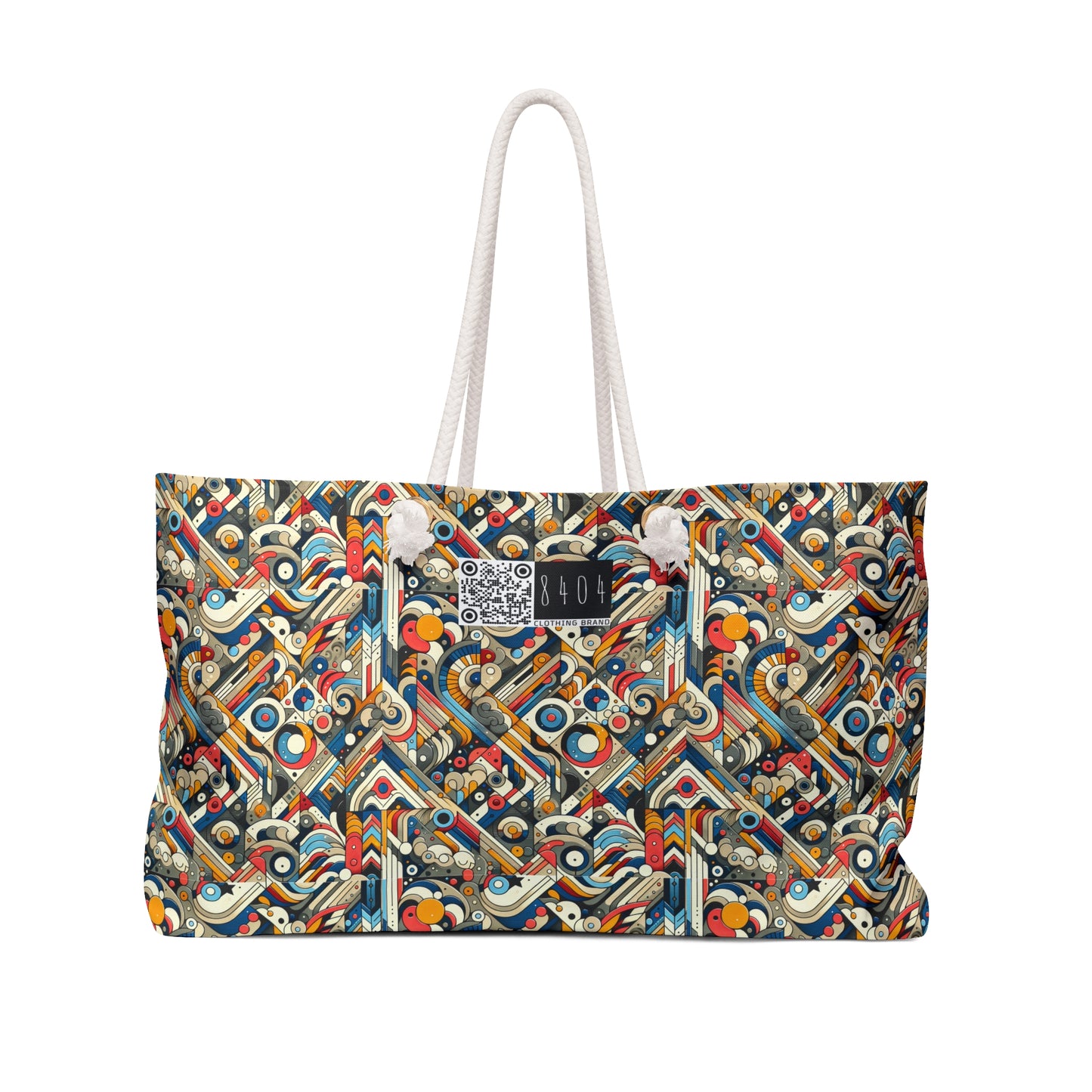 Abstract Graphic Art Modern Artistic Expression Weekender Bag - 8404 Design-62