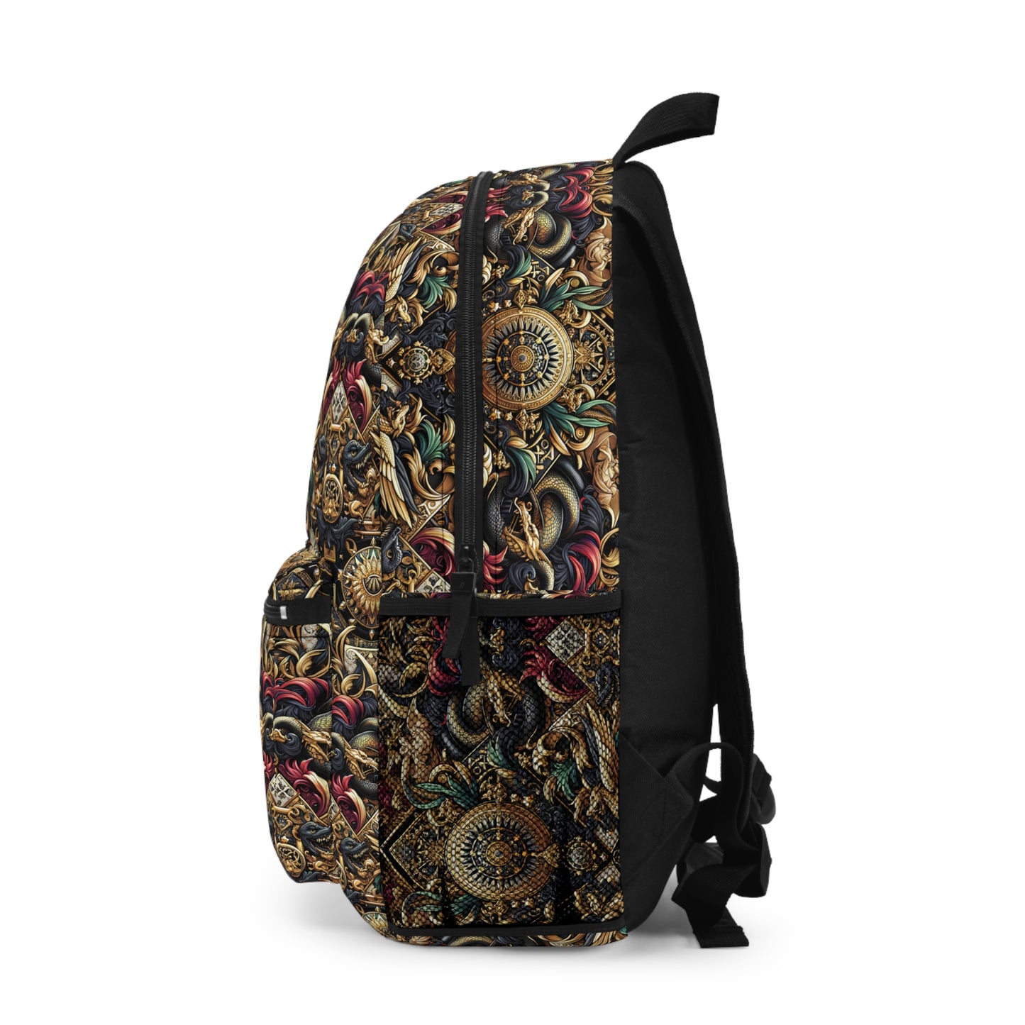 Digital Renaissance Luxurious Streetwear Inspired By Classical Art With a Modern Twist Backpack - 8404 Design-76