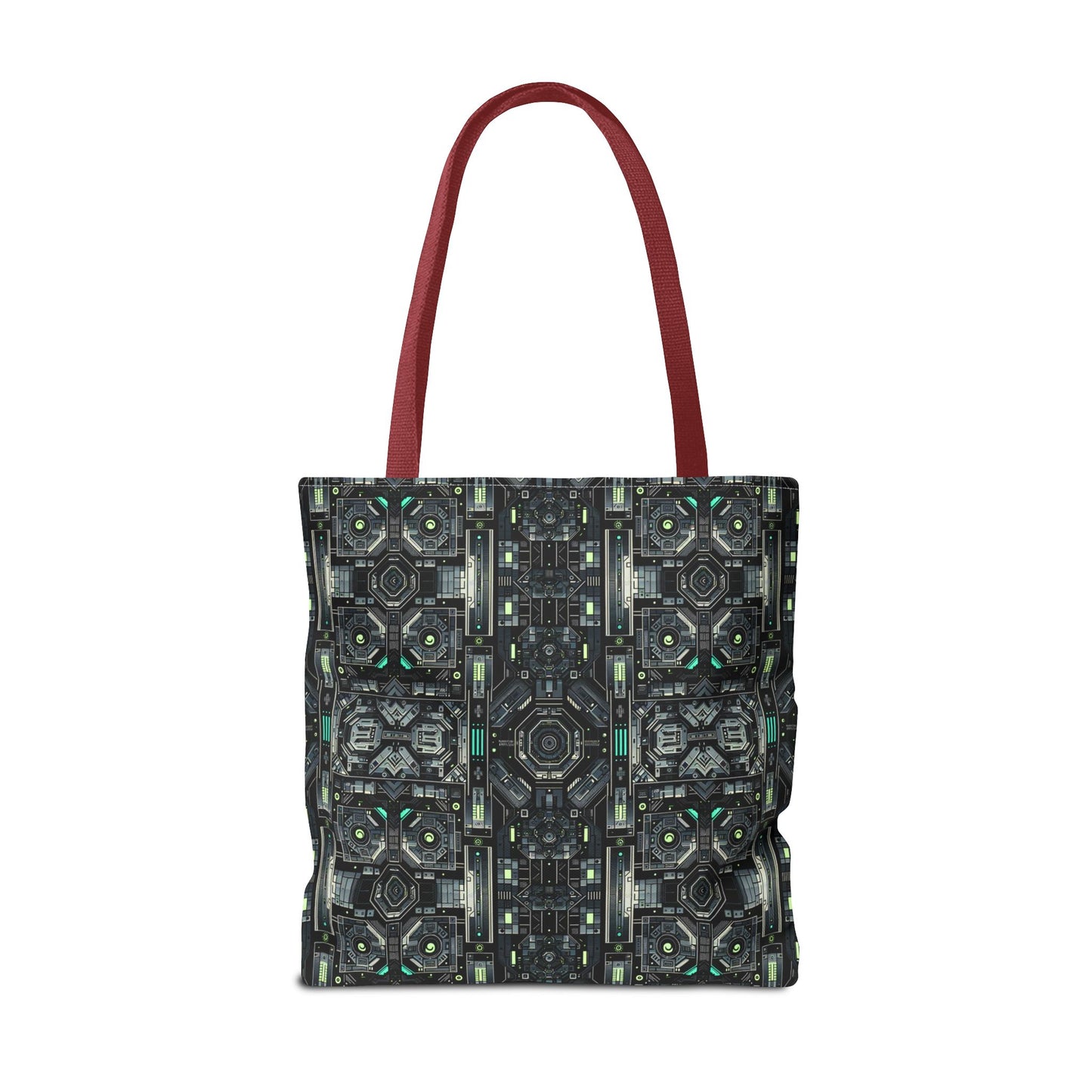 Tech Noir Tech-Forward Minimalism Tote Bag - 8404 Design-52