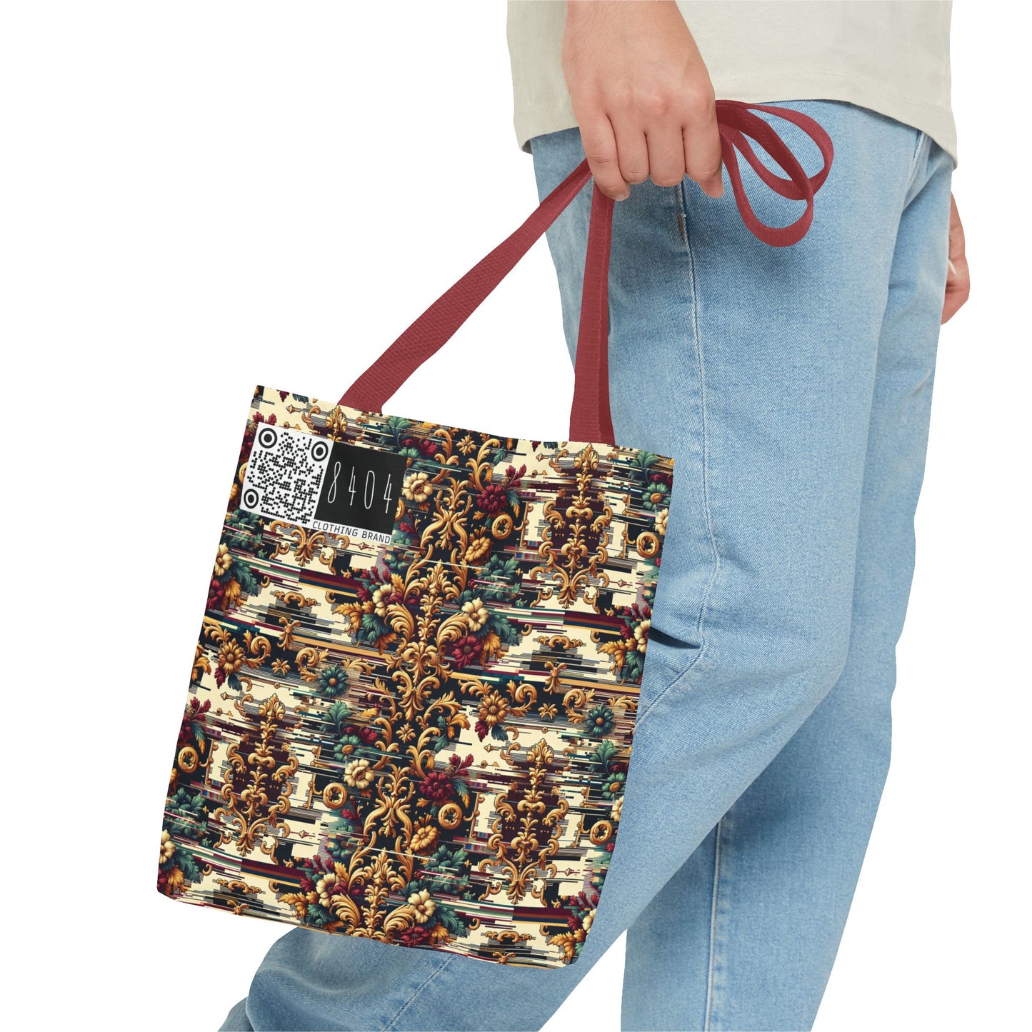 Digital Renaissance Modern Baroque Fusion Tote Bag - 8404 Design-63