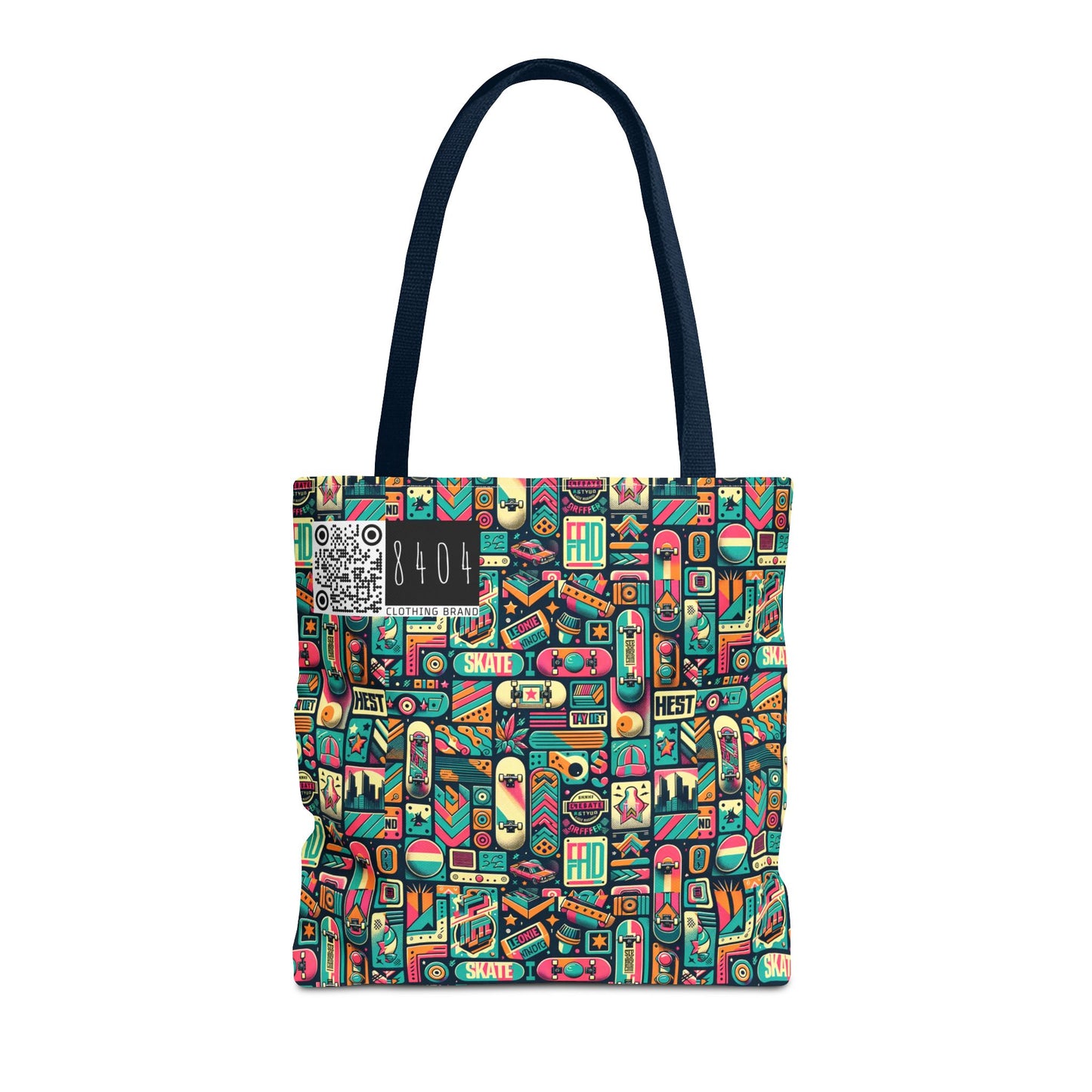 Skate Culture Revival Urban Retro Cool Tote Bag - 8404 Design-61