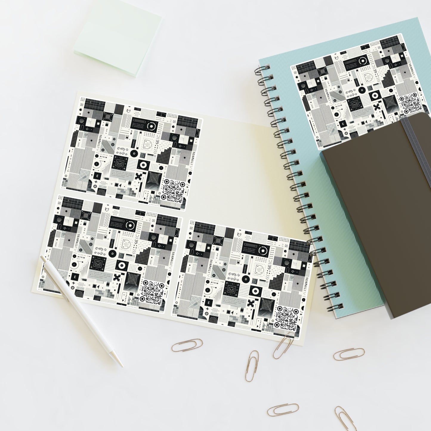 Digital Minimalism Minimalist Tech Sticker Sheets - 8404 Design-50