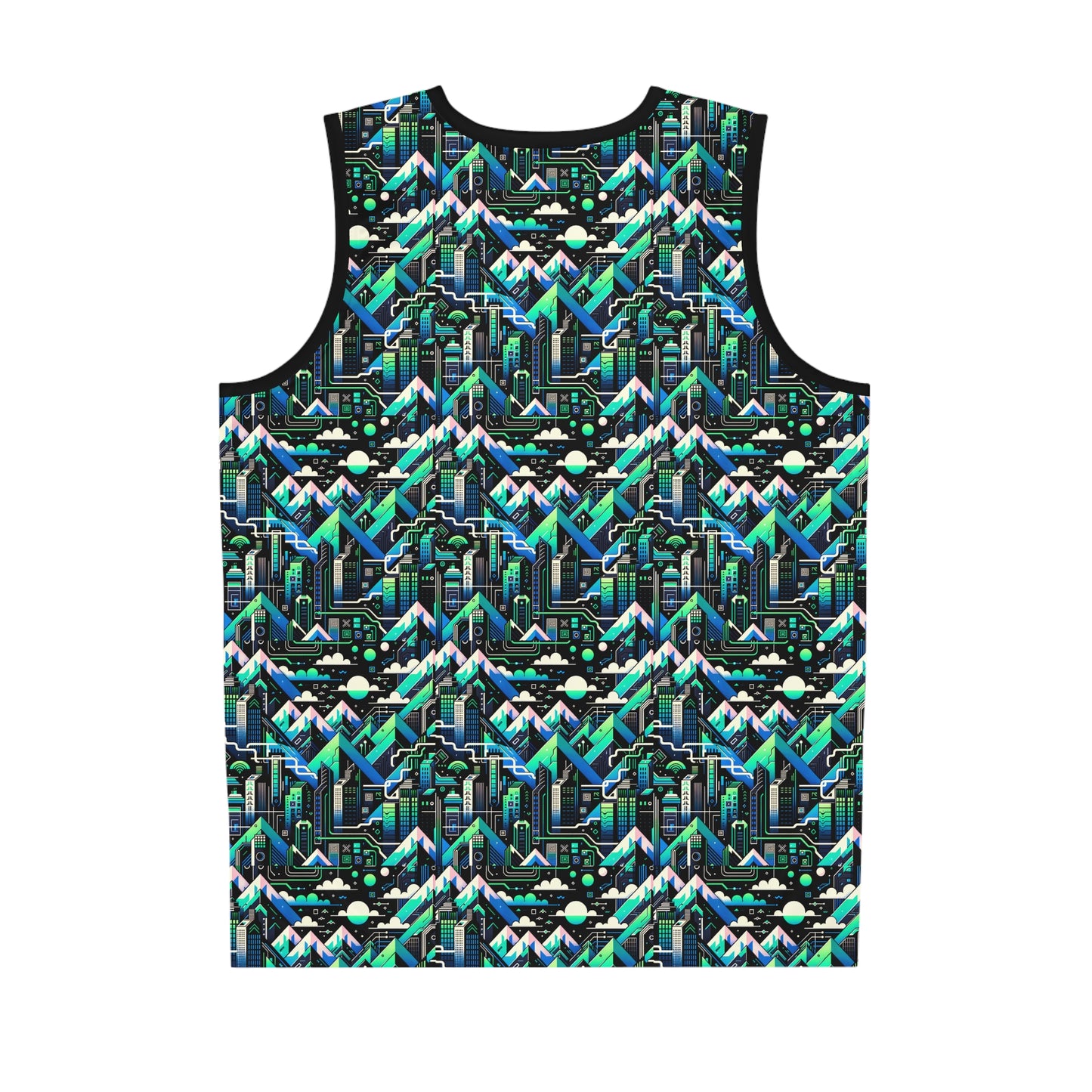 Digital Adventure Graphics Digital Explorer Basketball Jersey - 8404 Design-55