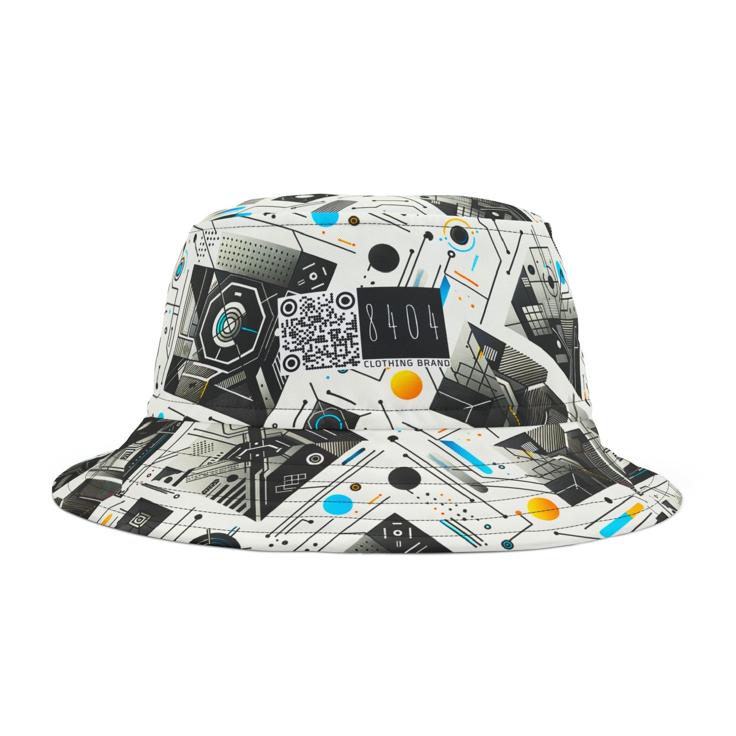 Tech Minimalism Minimalist Tech Bucket Hat - 8404 Design-47