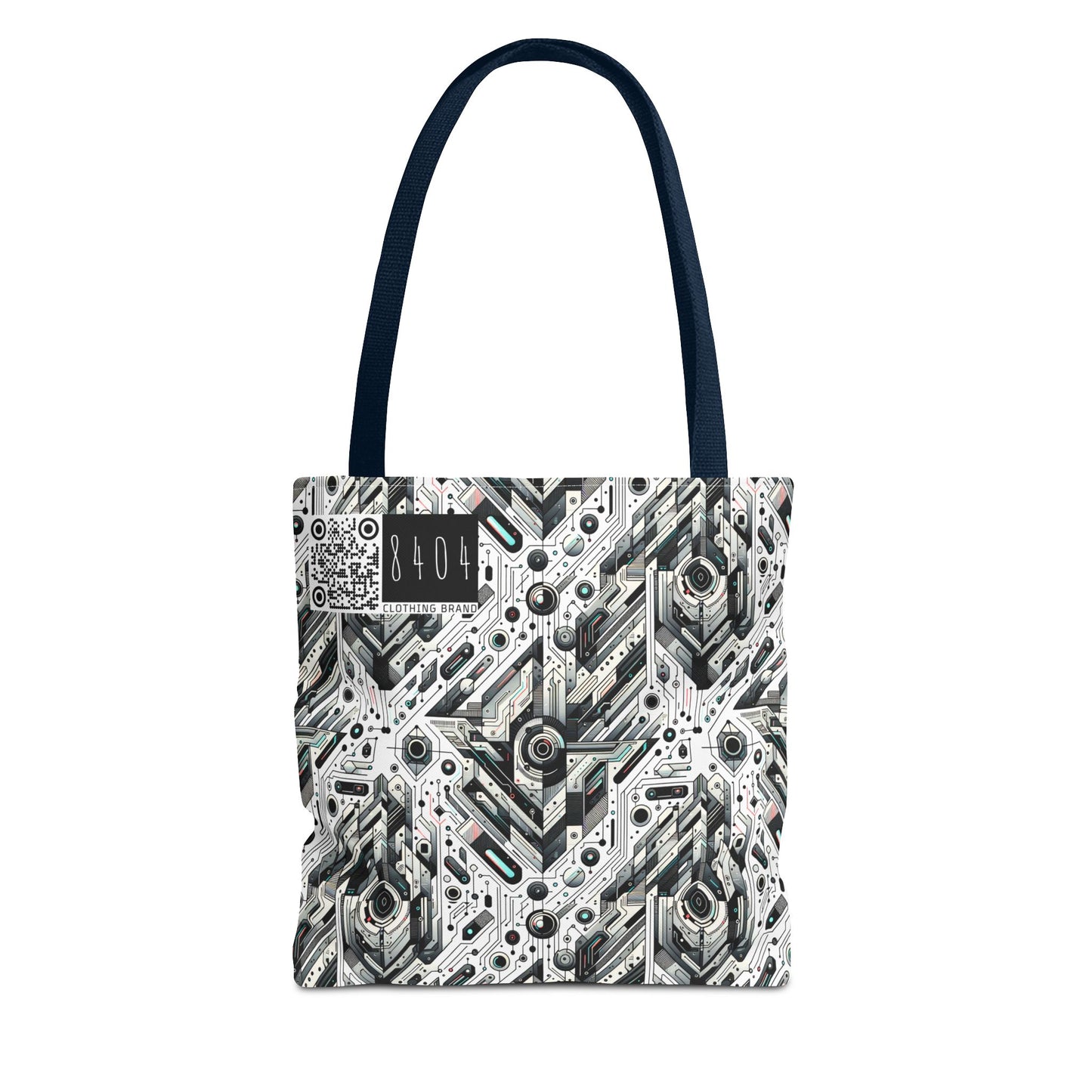 Tech-Infused Streetwear Tech-Forward Minimalism Tote Bag - 8404 Design-51