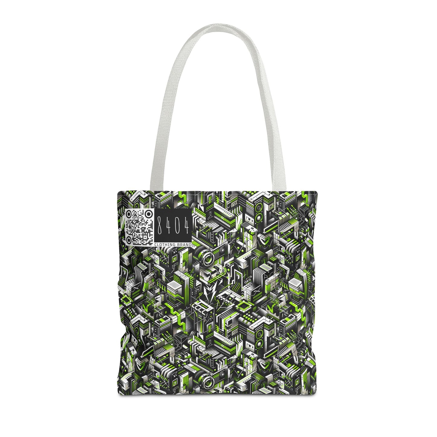 Graffiti Tech Fusion Bold Streetwear Fusion Tote Bag - 8404 Design-53
