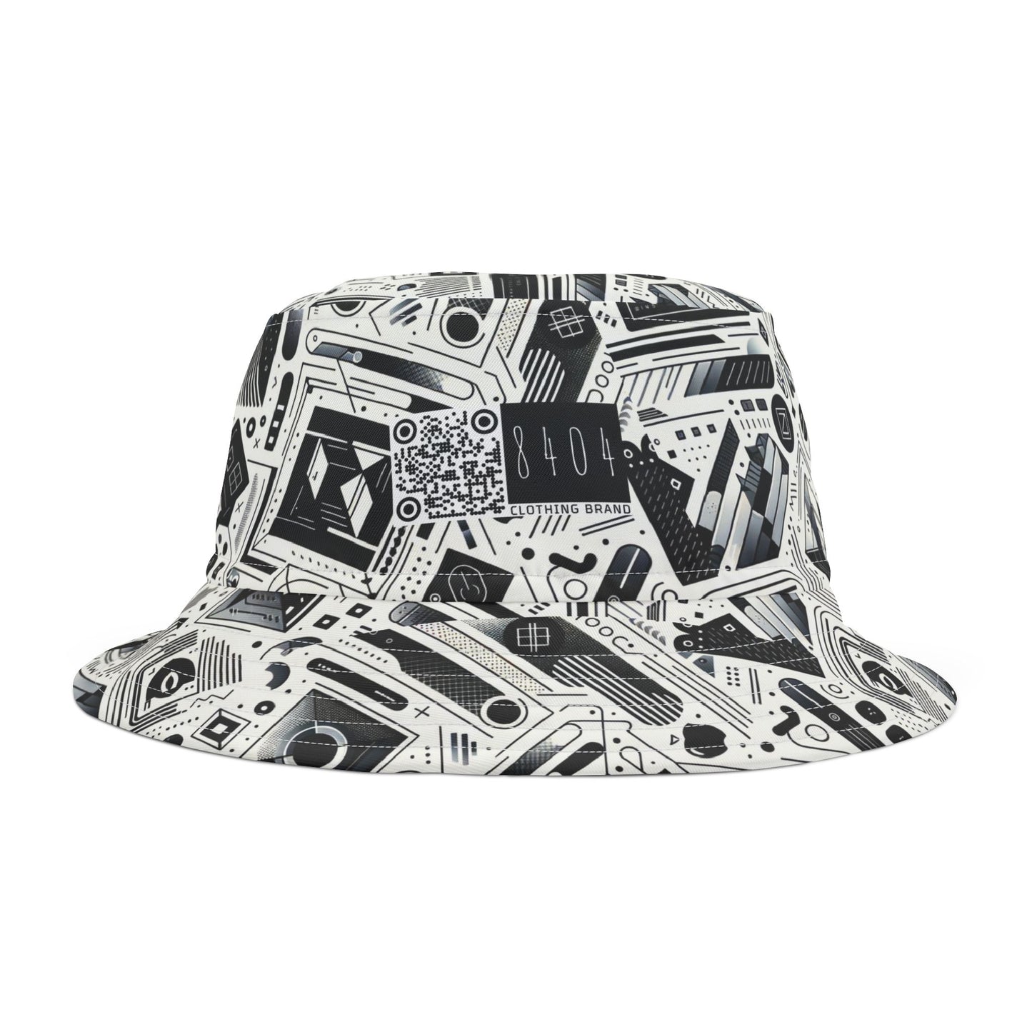 Tech Minimalism Minimalist Tech Bucket Hat - 8404 Design-72