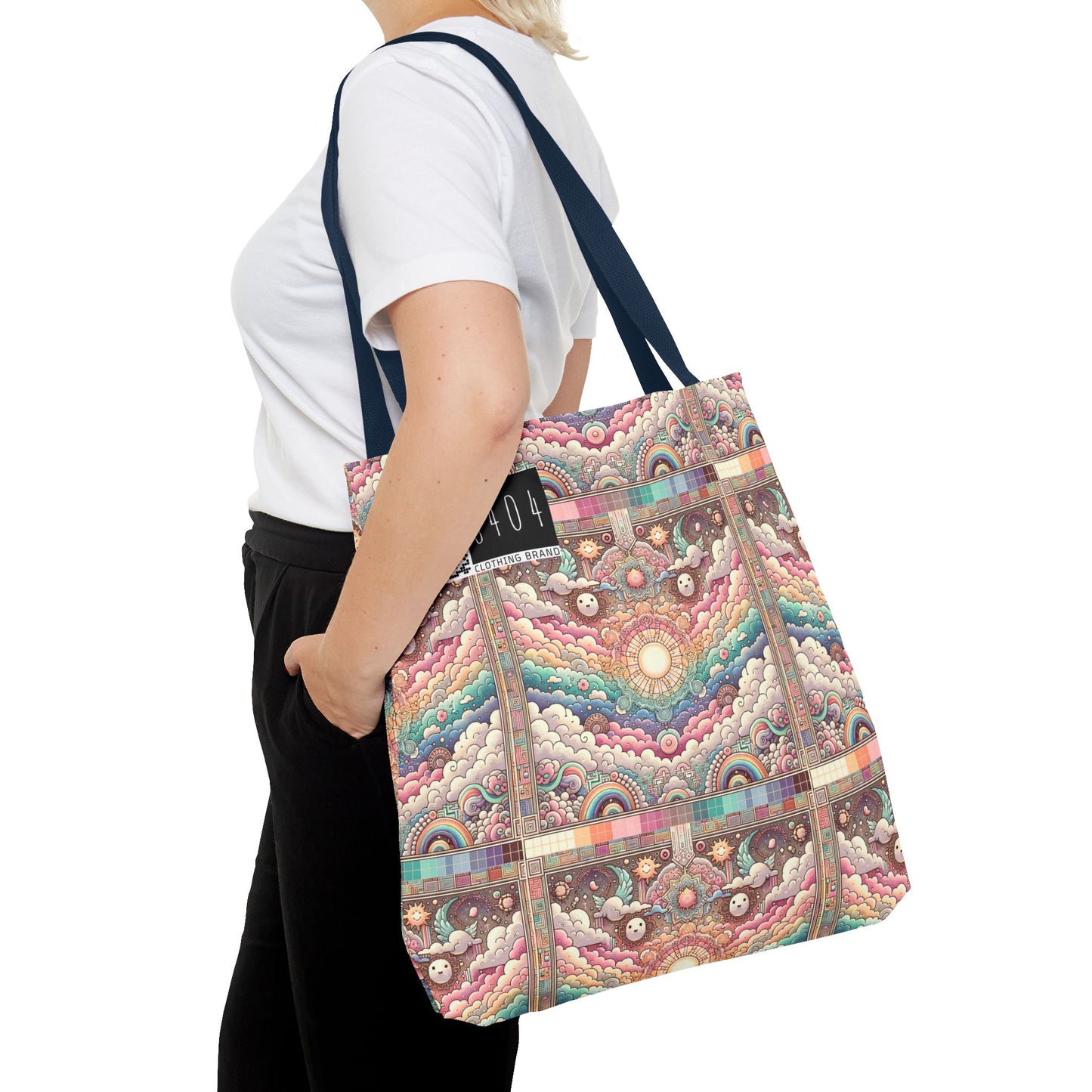 Digital Dreamland Whimsical and Nostalgic Streetwear With a Digital Twist Tote Bag - 8404 Design-56