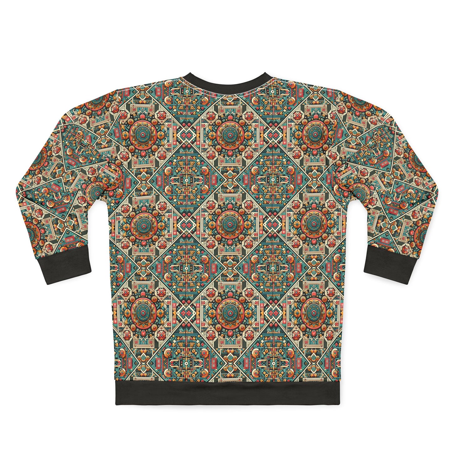 Cultural Fusion Tech Blend of Cultural Heritage With Tech-Inspired Elements Sweatshirt - 8404 Design-74