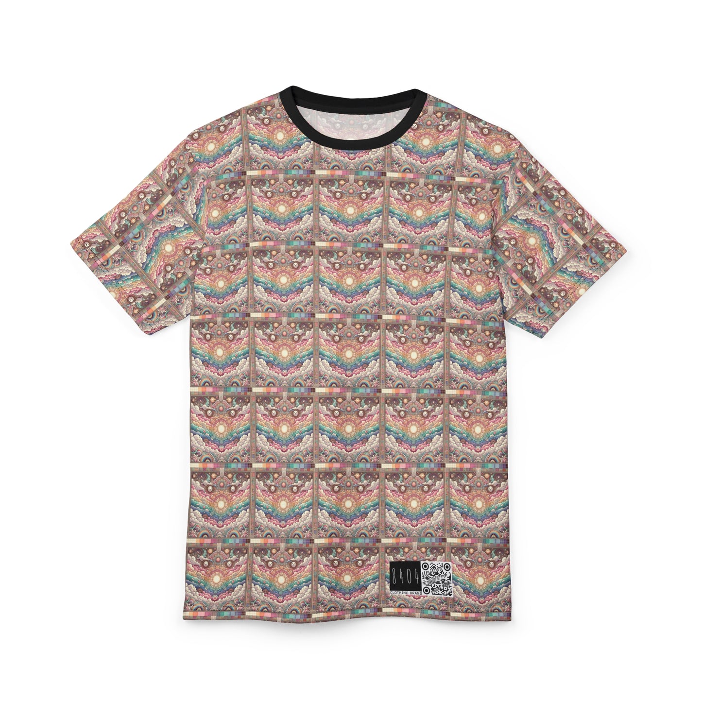 Digital Dreamland Whimsical and Nostalgic Streetwear With a Digital Twist Unisex Cut & Sew Tee - 8404 Design-56