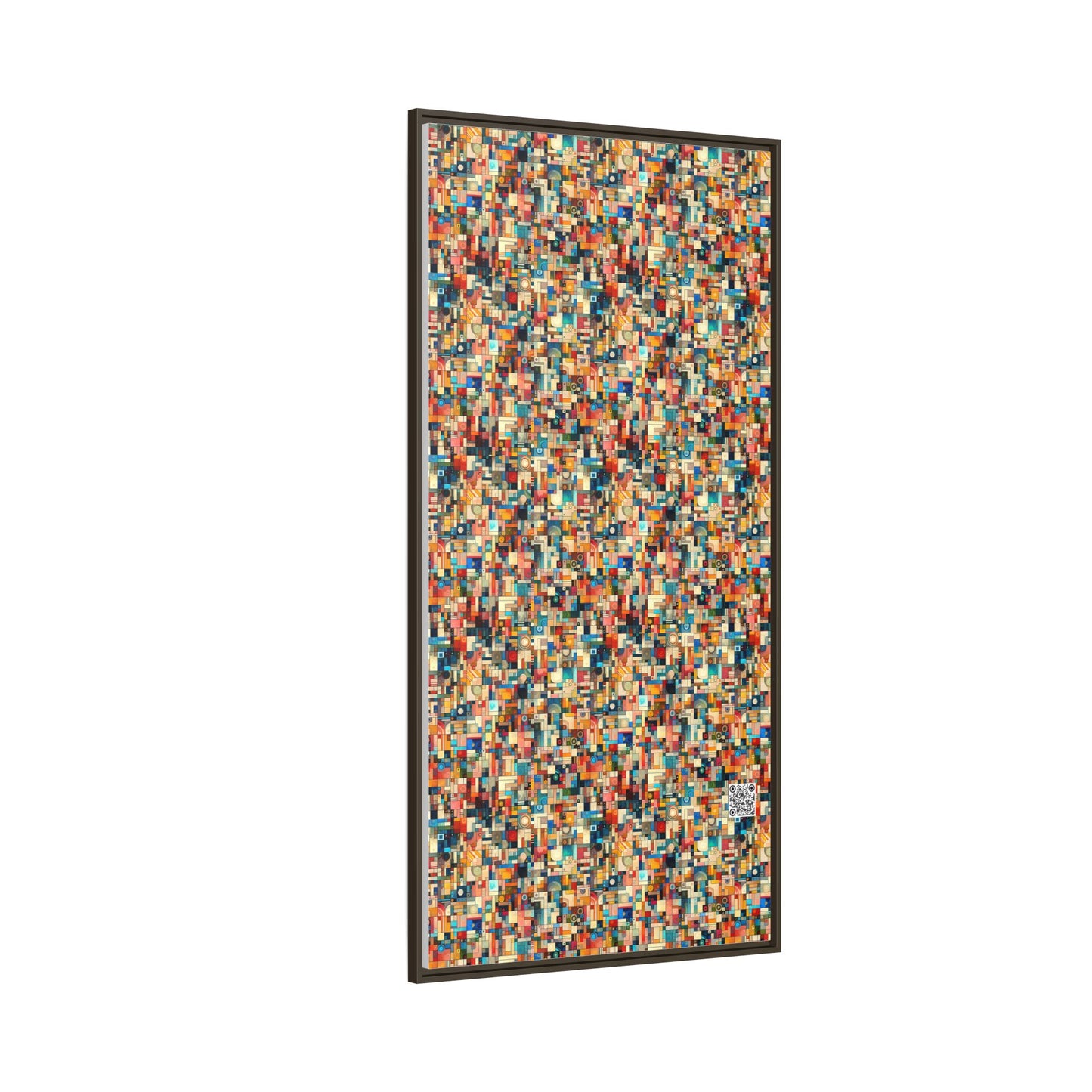 Digital Artistic Expression Artistic Streetwear Matte Canvas, Framed (multi-Color) - 8404 Design-46 B