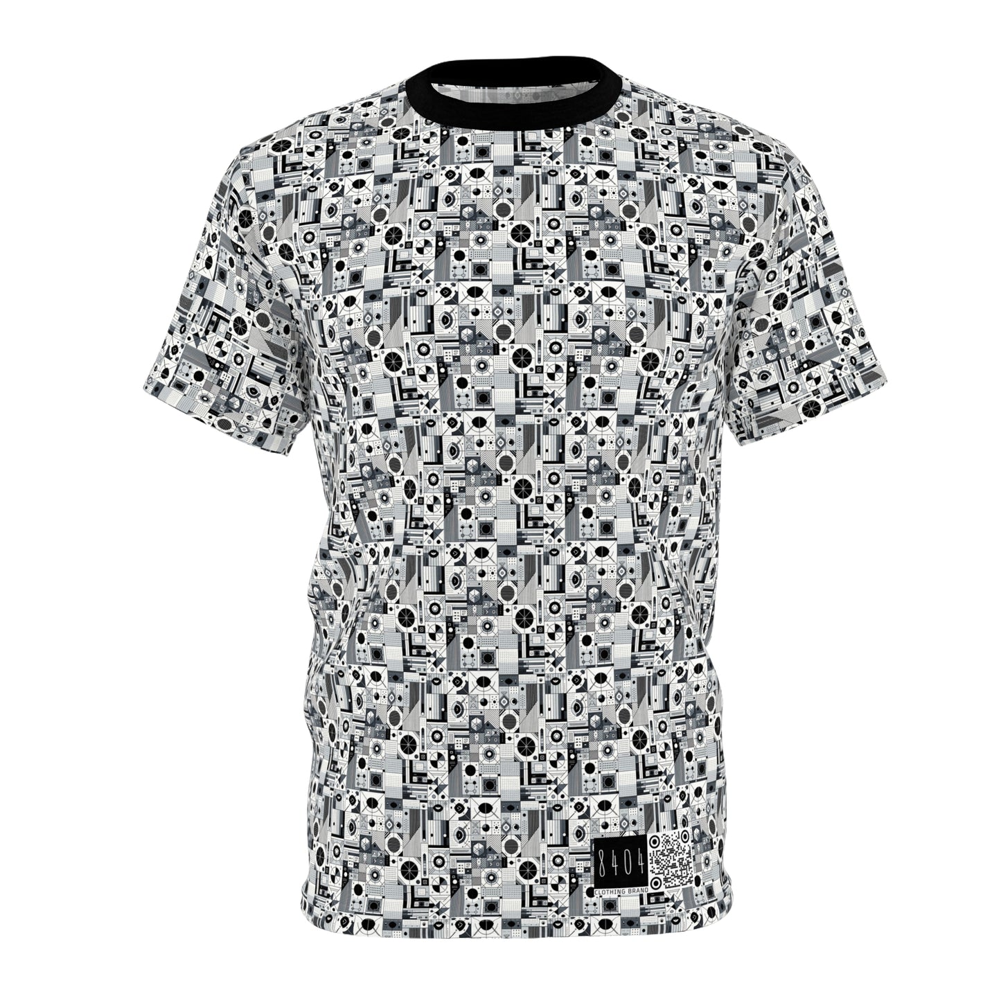 Digital Minimalism Minimalist Tech Unisex Cut & Sew Tee - 8404 Design-65
