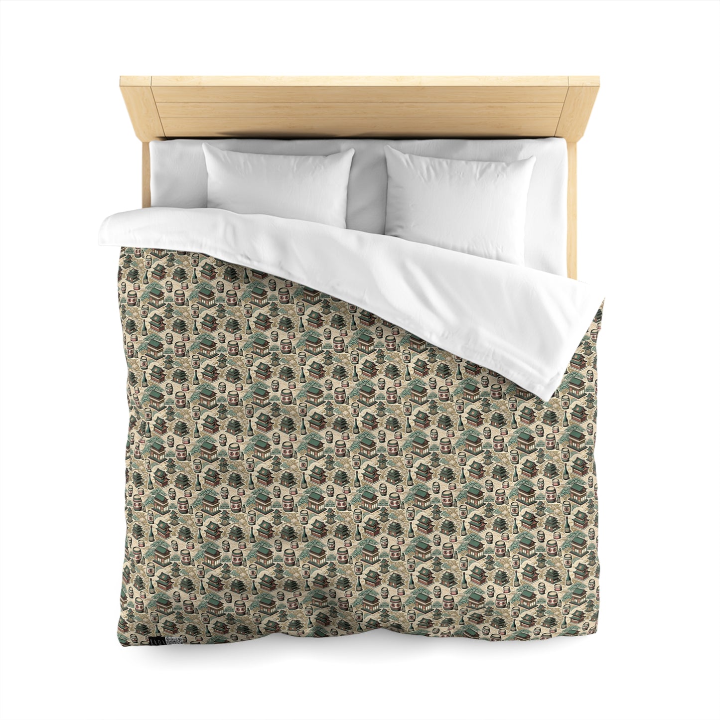 Cultural Artisanal Fusion Contemporary Cultural Elegance Microfiber Duvet Cover - 8404 Design-68