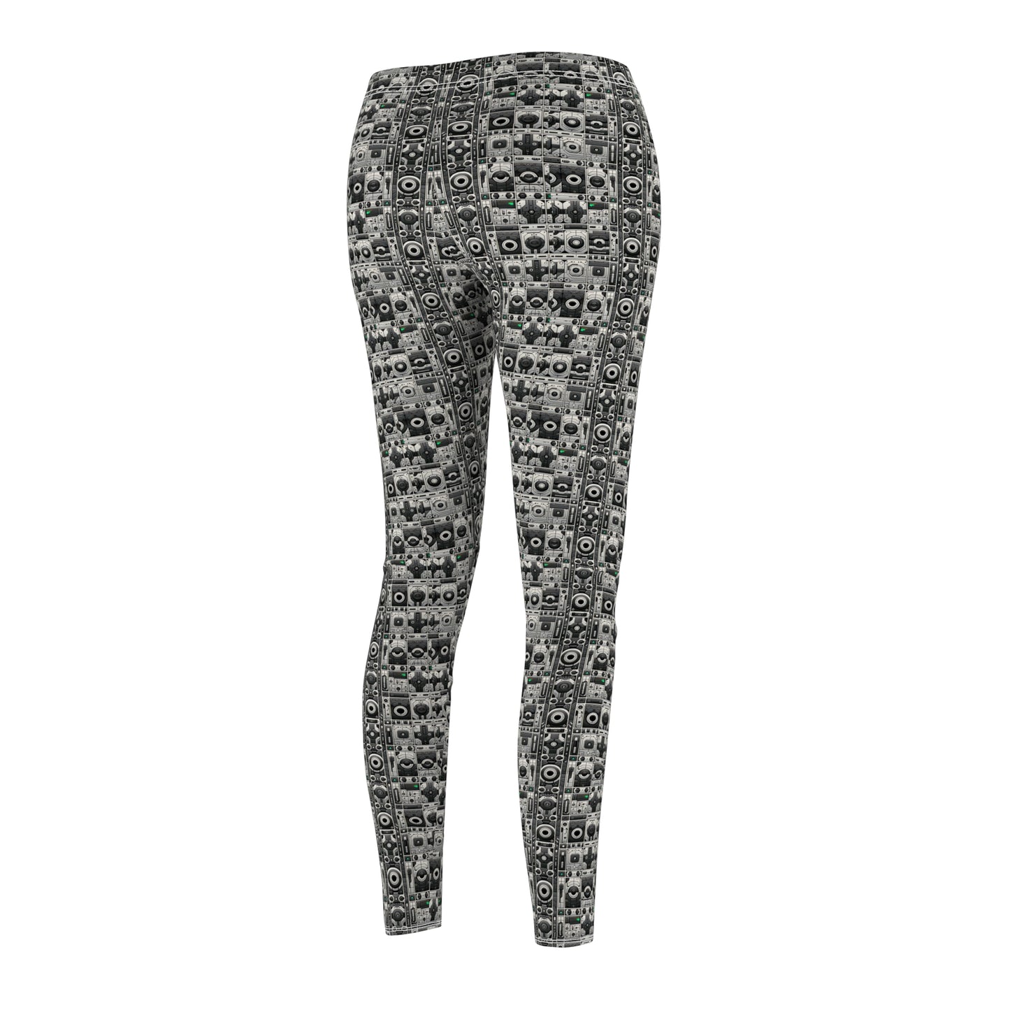 Tech Utility Aesthetics Tech-Forward Minimalism Women's Cut & Sew Casual Leggings - 8404 Design-60