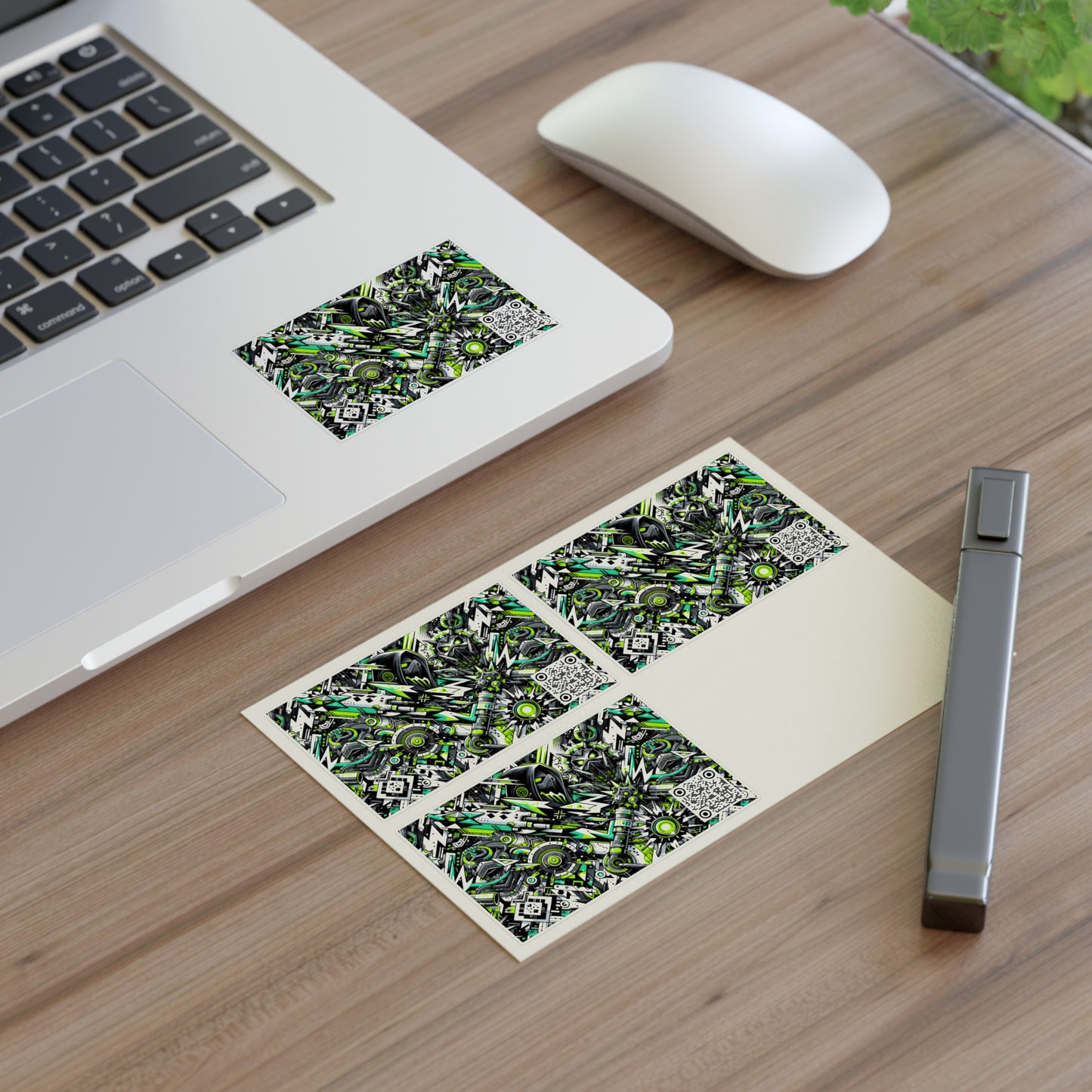 Graffiti Tech Fusion Bold Streetwear Fusion Sticker Sheets - 8404 Design-50