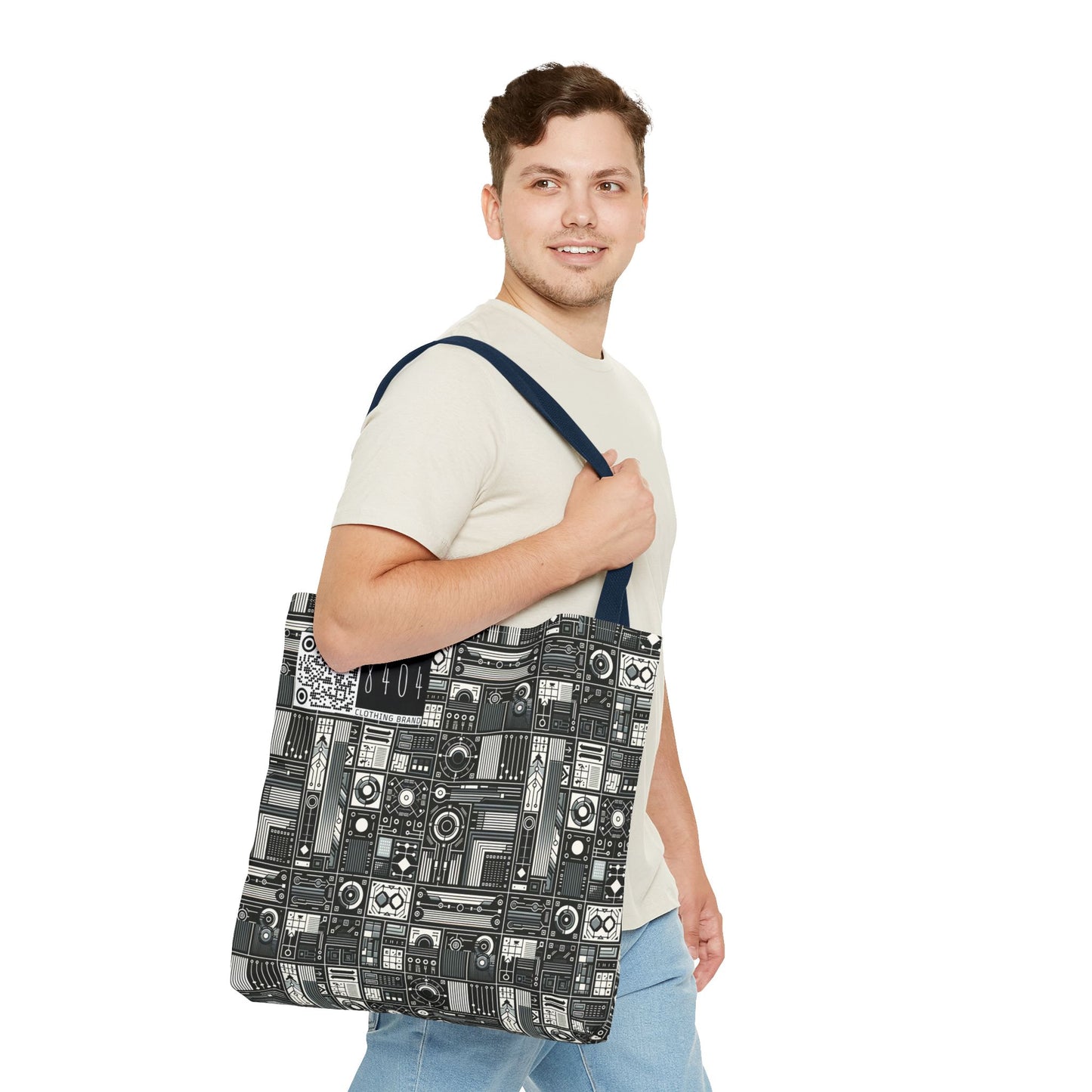 Digital Minimalism Minimalist Tech Tote Bag - 8404 Design-62