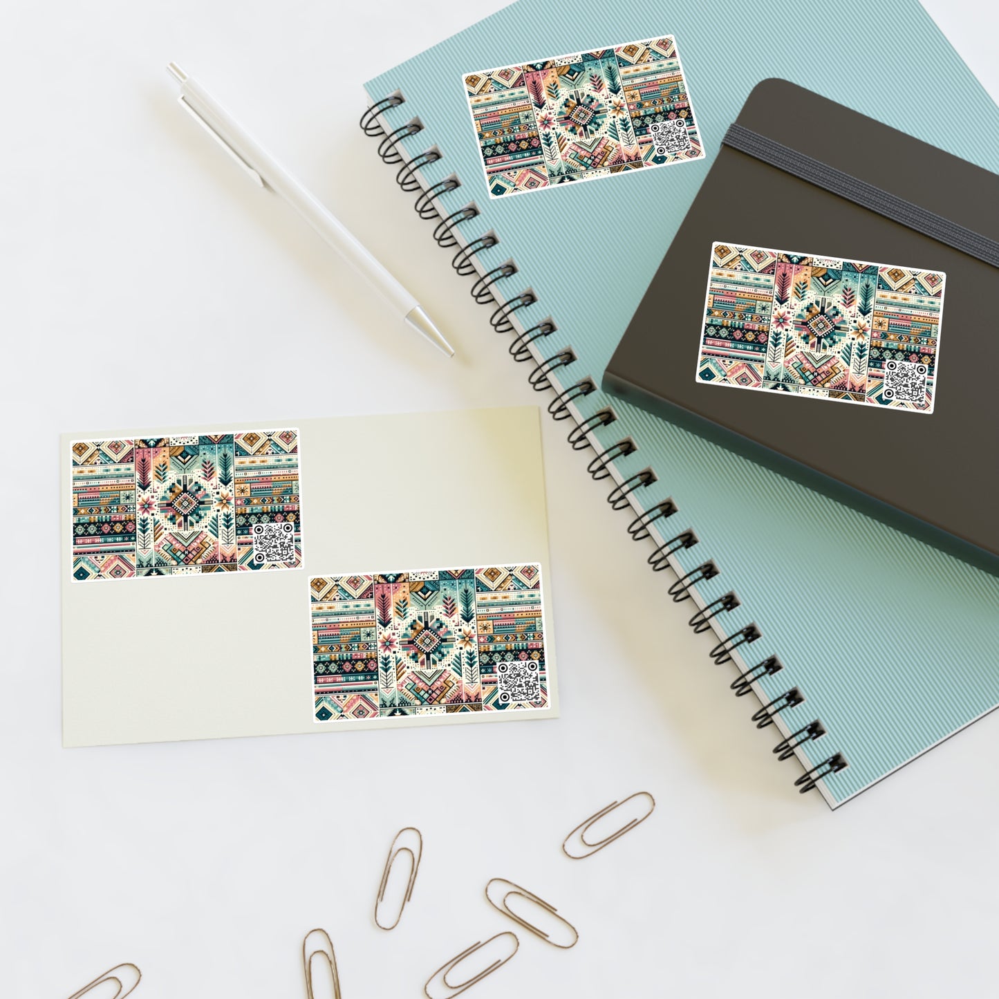 Digital Artisanal Fusion Digital Artisanal Sticker Sheets - 8404 Design-49