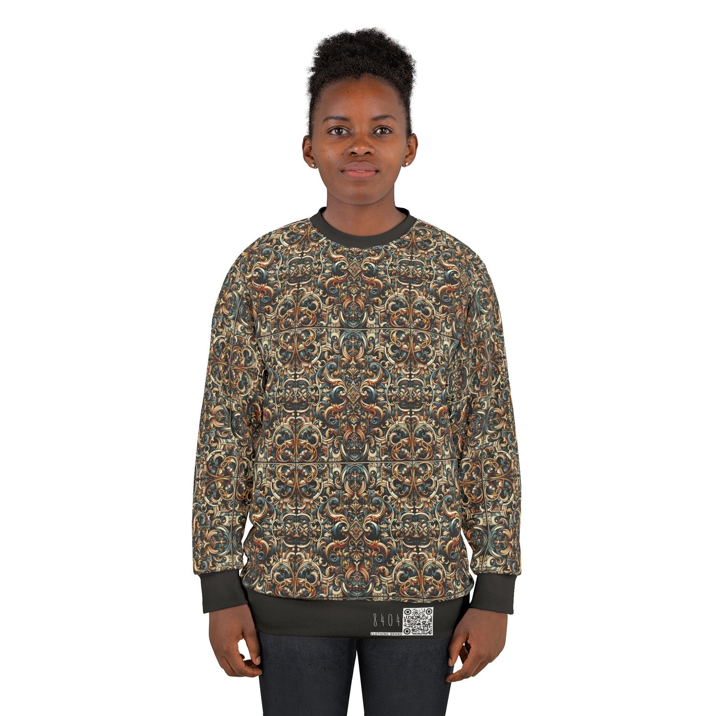 Urban Renaissance Historical Fusion With Street Edge Sweatshirt - 8404 Design-59