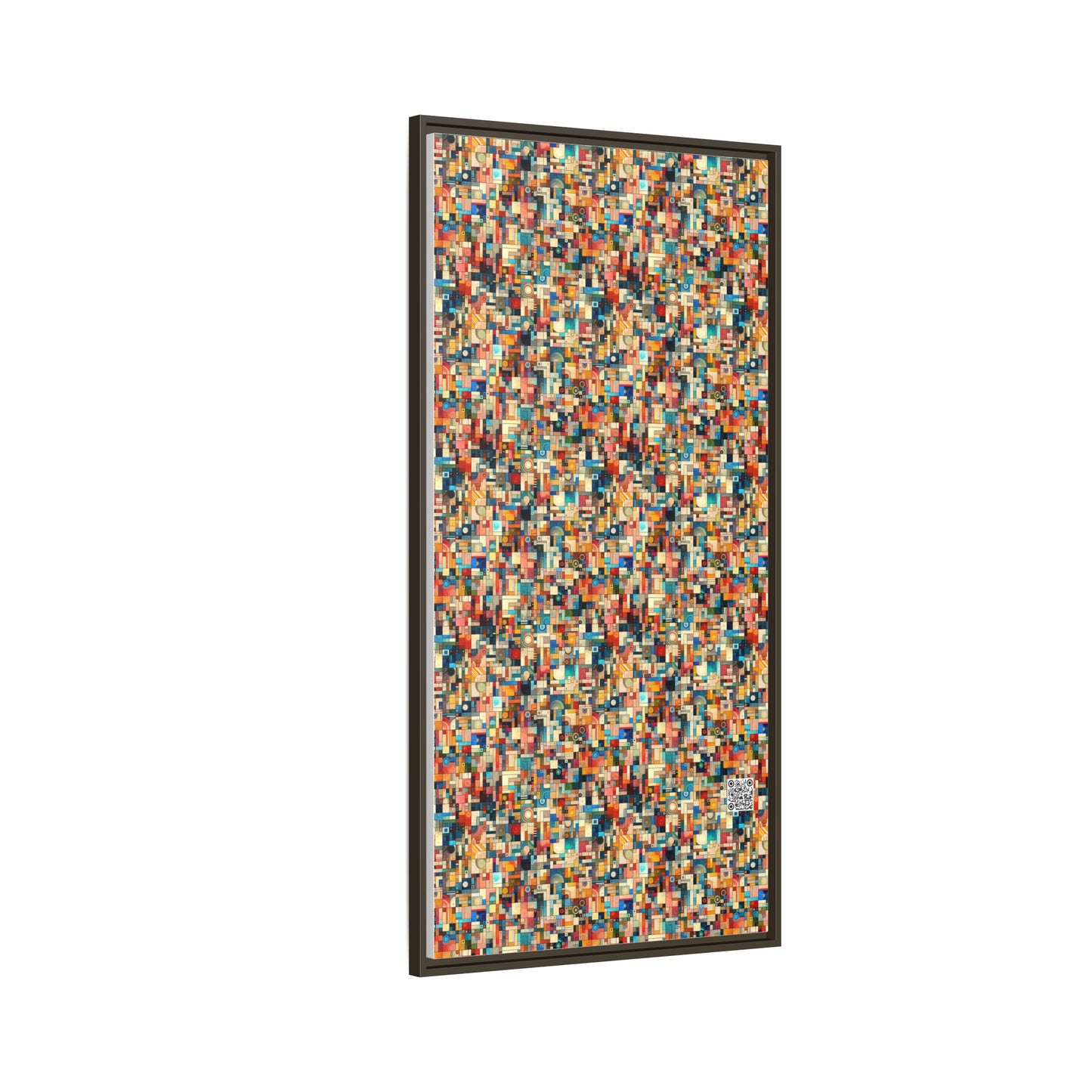 Digital Artistic Expression Artistic Streetwear Matte Canvas, Framed (multi-Color) - 8404 Design-46 B