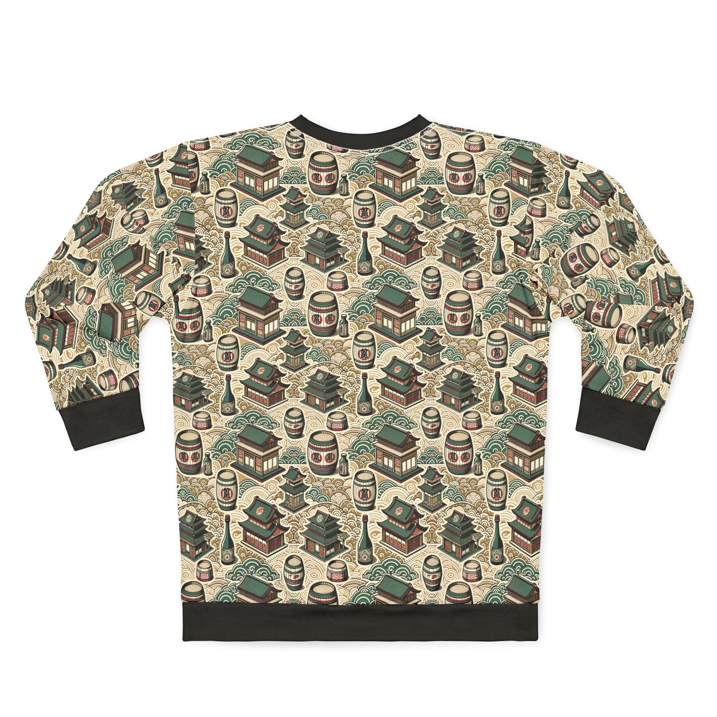 Cultural Artisanal Fusion Contemporary Cultural Elegance Sweatshirt - 8404 Design-68