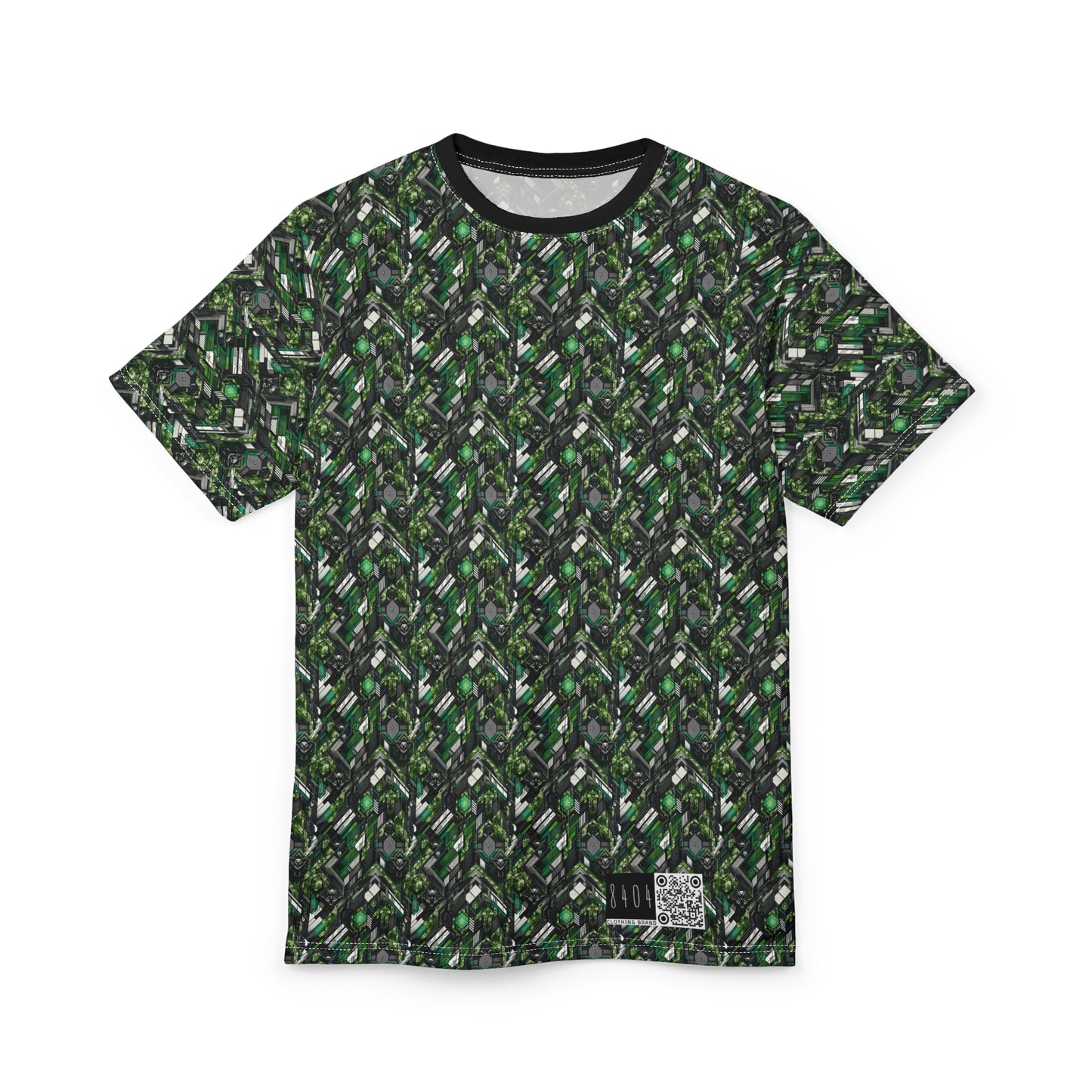 Tech Camo Fusion Tech-Forward Streetwear With a Futuristic Edge Unisex Cut & Sew Tee - 8404 Design-58