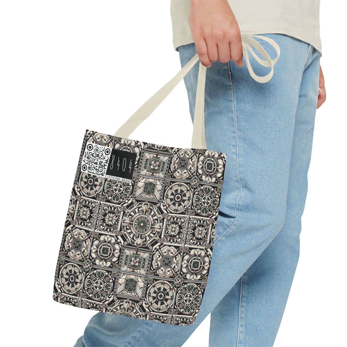 Cyber Garden Party Tech Garden Extravaganza Tote Bag - 8404 Design-45