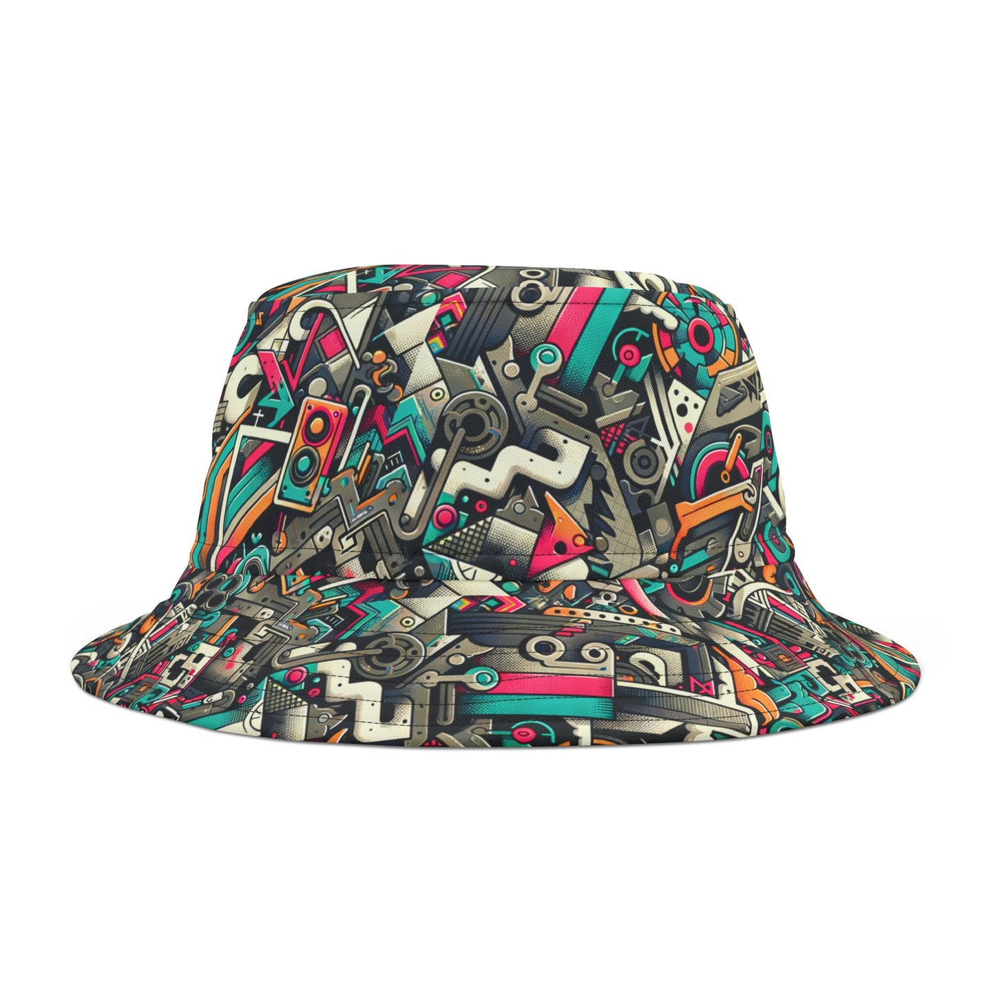Digital Street Art Urban Street Style Bucket Hat - 8404 Design-74