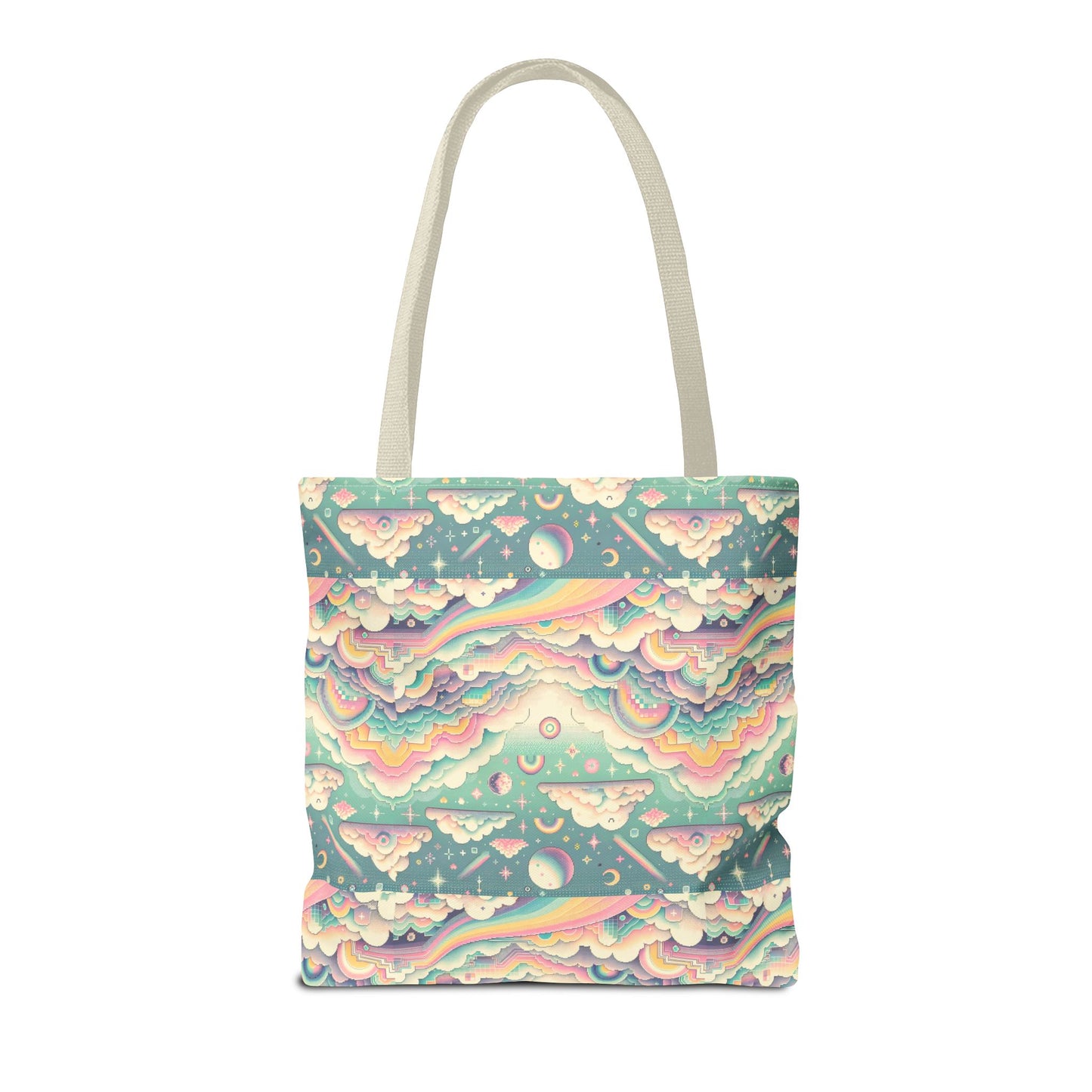 Digital Dreamland Whimsical and Nostalgic Streetwear With a Digital Twist Tote Bag - 8404 Design-65