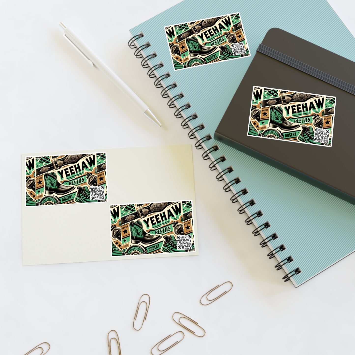 Digital Cowboy Tech-Western Fusion Sticker Sheets - 8404 Design-52