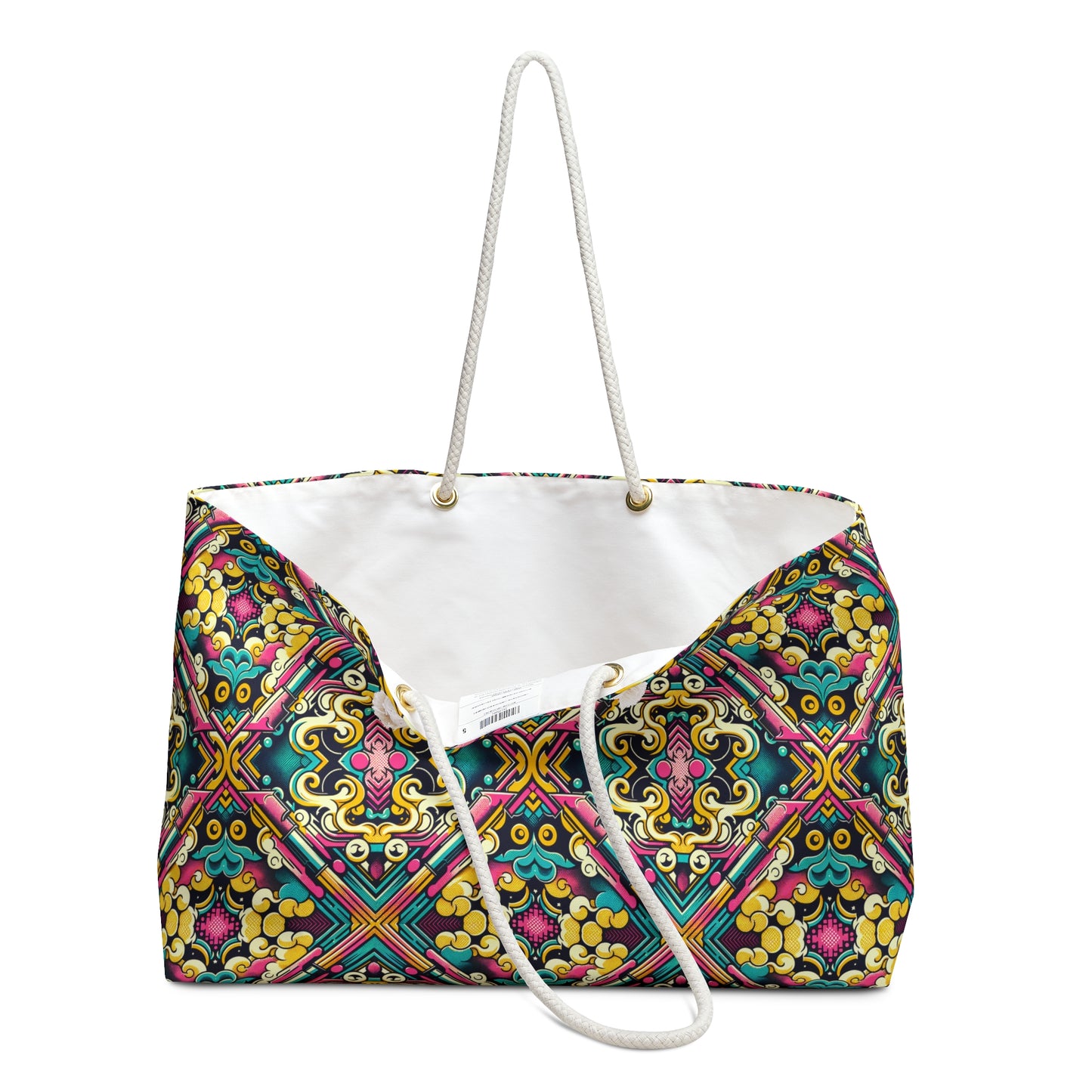Neon Pop Art Revival Pop Culture Retro Weekender Bag - 8404 Design-59