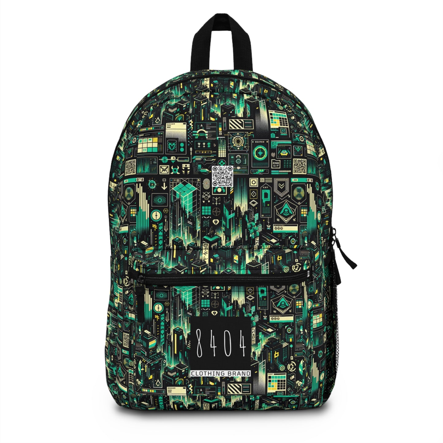 Digital Dystopia Tech Noir Backpack - 8404 Design-63
