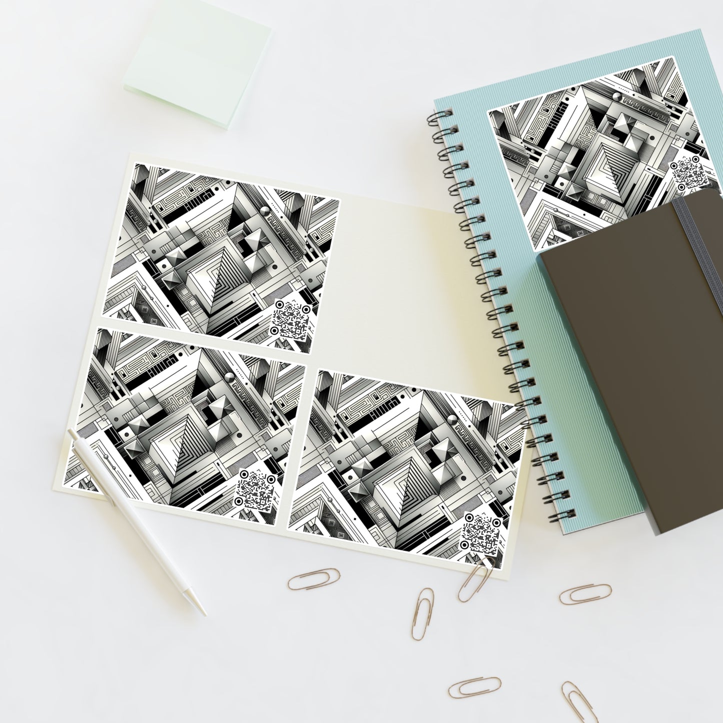 Tech Minimalism Minimalist Tech Sticker Sheets - 8404 Design-58